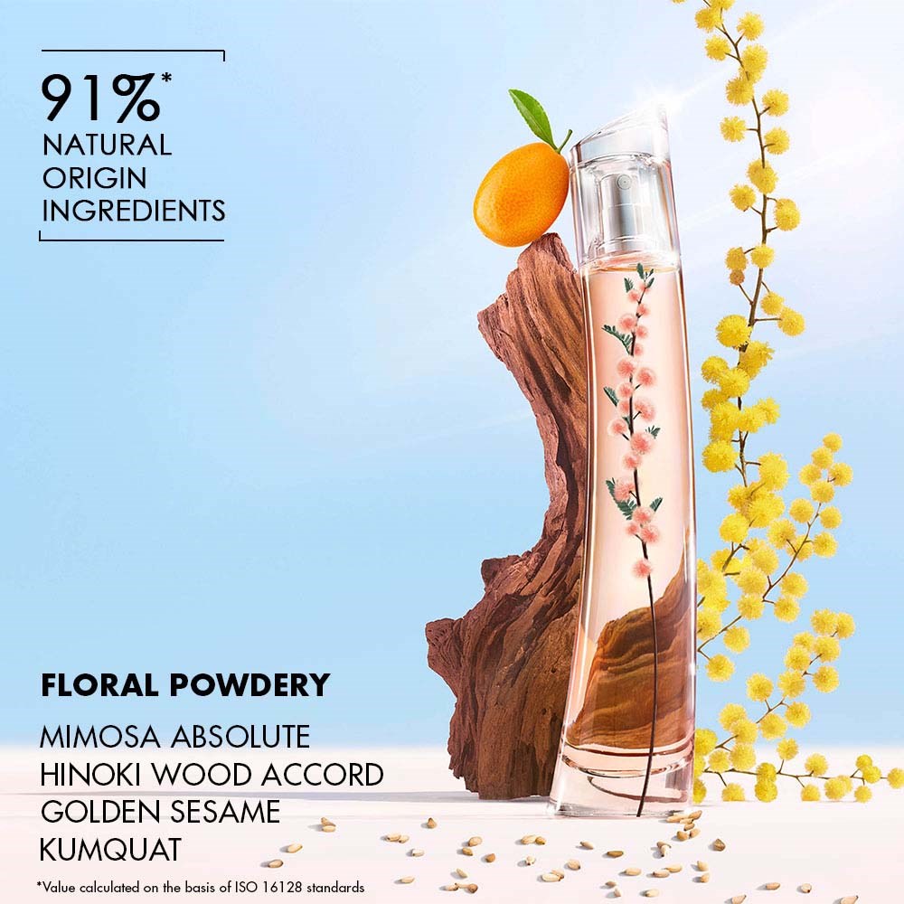 Kenzo Flower by Kenzo Ikebana Mimosa Eau De Parfum 40 ml (obrázok 3)