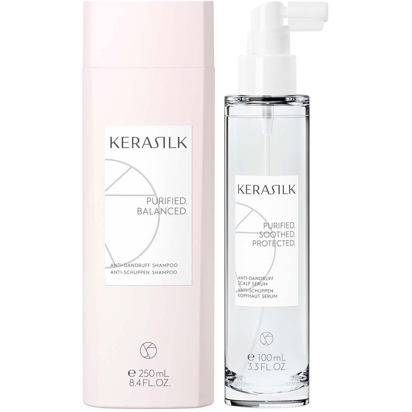 Kerasilk Anti-Dandruff Bundle Shampoo 250 ml & Scalp Serum 100 ml