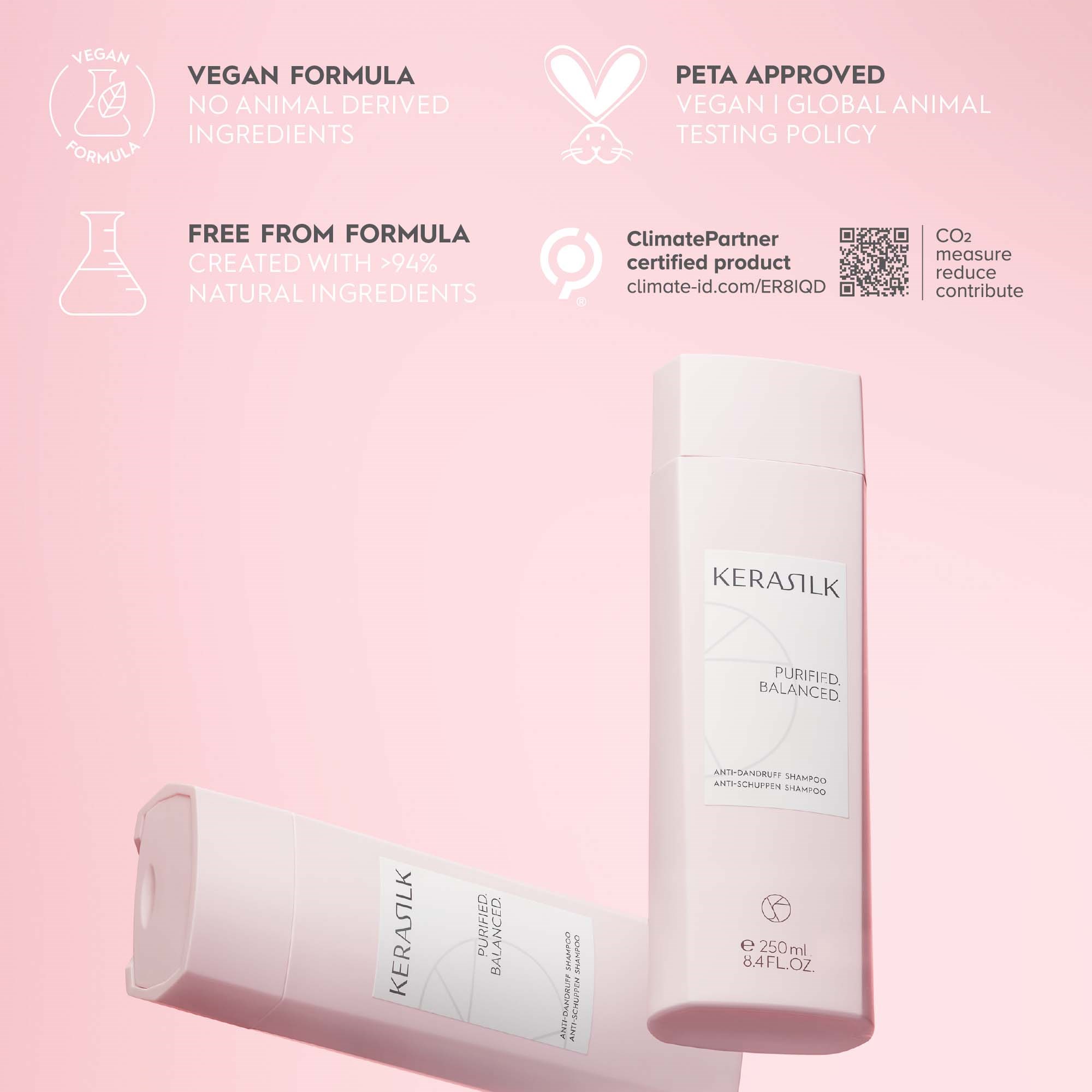 Kerasilk ESSENTIALS Anti-Dandruff Shampoo 250 ml - Szampon 250 ml (obrázok 9)