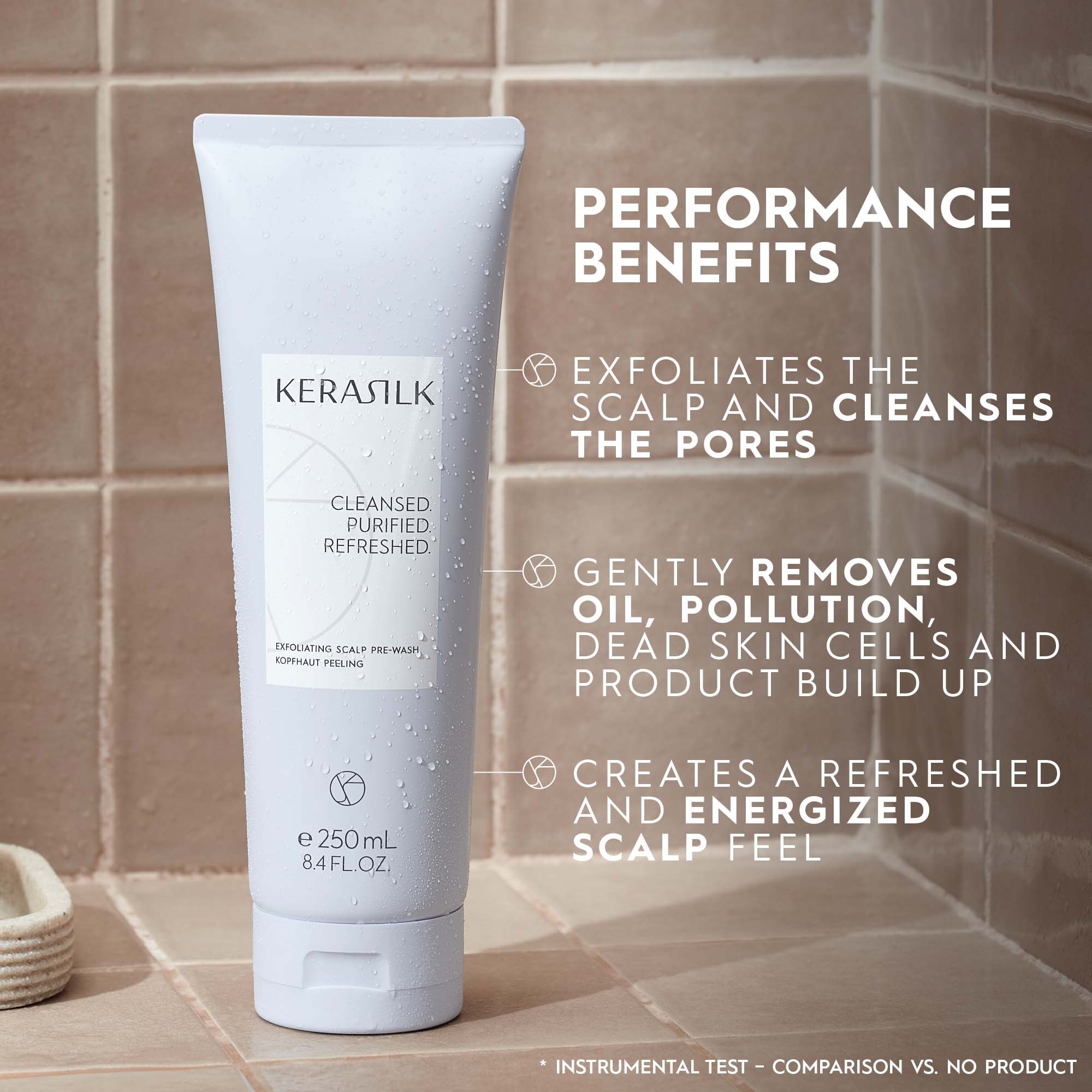 Kerasilk SPECIALISTS Exfoliating Scalp Pre-Wash 250 ml - Preparat do m (obrázok 4)