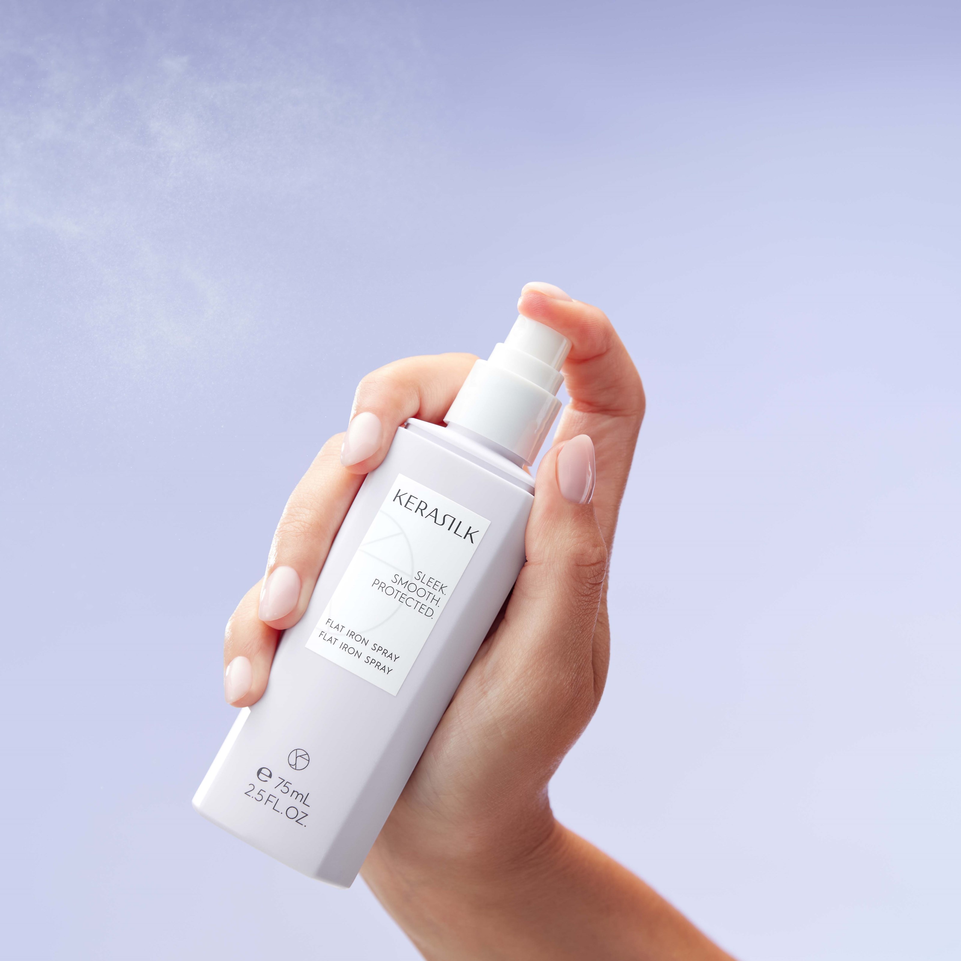 Kerasilk STYLING Flat Iron Spray 75 ml - Spray termoochronny 75 ml (obrázok 4)