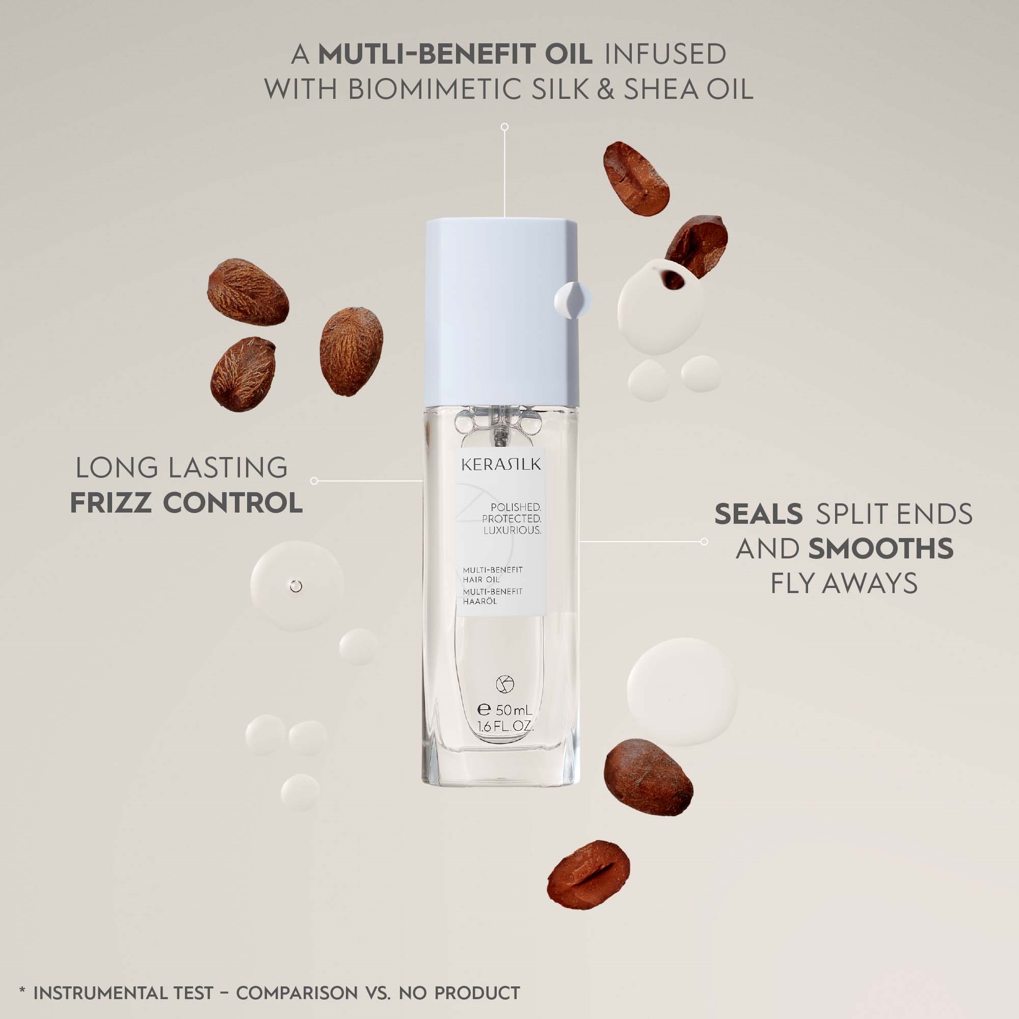 Kerasilk SPECIALISTS Multi-benefit Hair Oil 50 ml - Olejek do włosów 5 (obrázok 2)