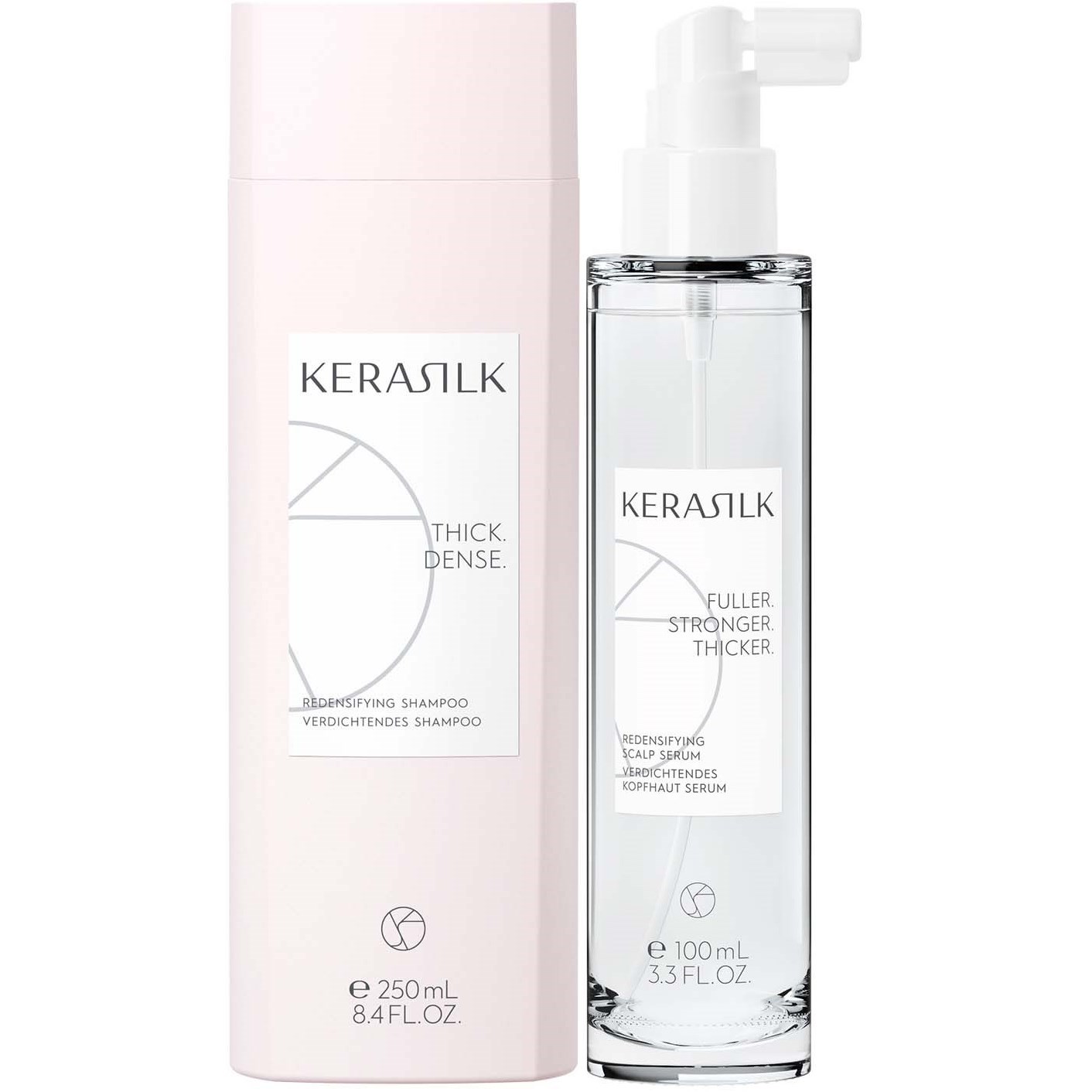 Kerasilk Redensifying Bundle Shampoo 250 ml & Scalp Serum 100 ml