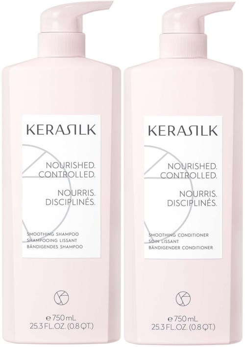 Kerasilk Smoothing Bundle Shampoo 750 ml & Conditioner 750 ml