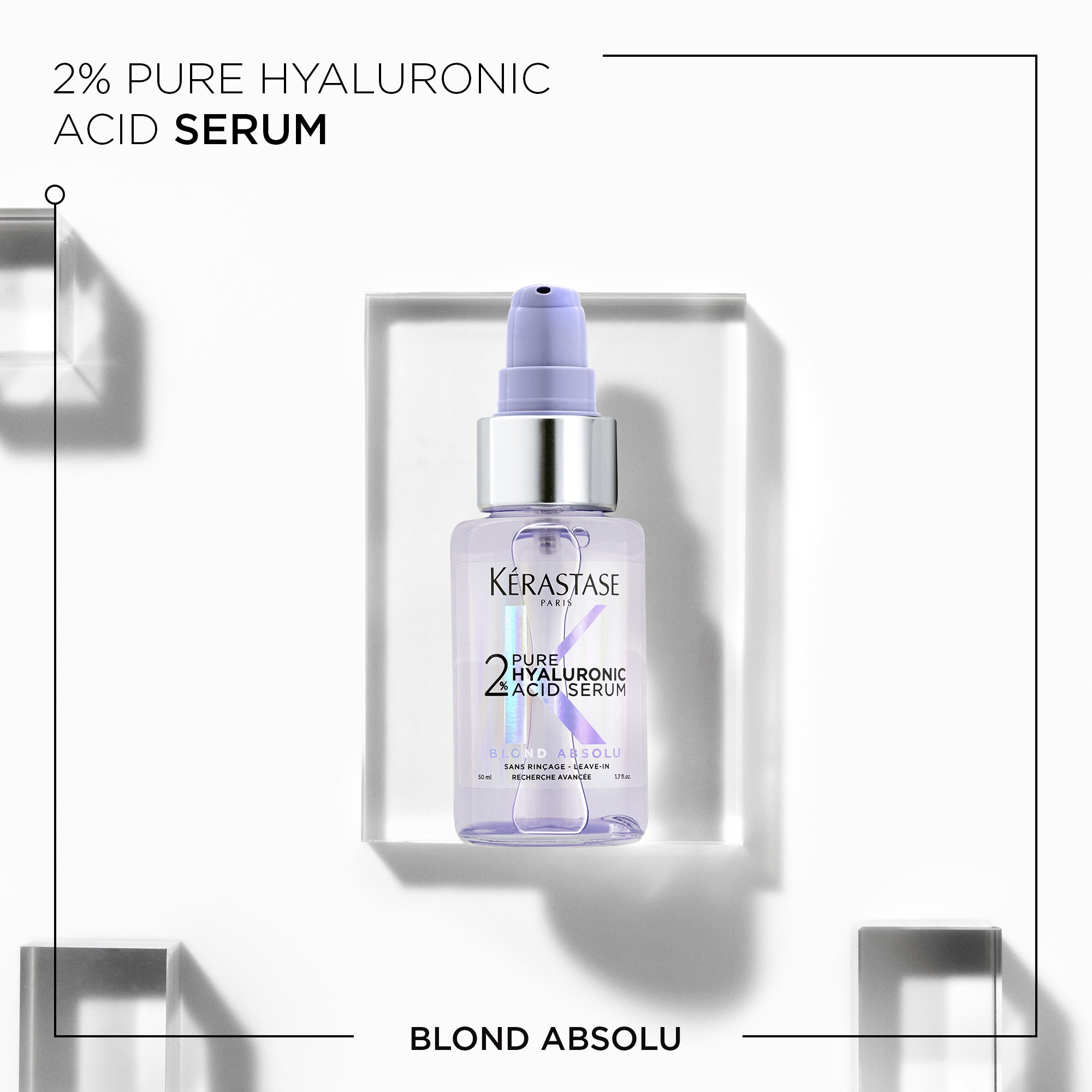 Alternativ bild 1 för Kérastase Blond Absolu  2% Pure Hyaluronic Acid Serum 50 ml
