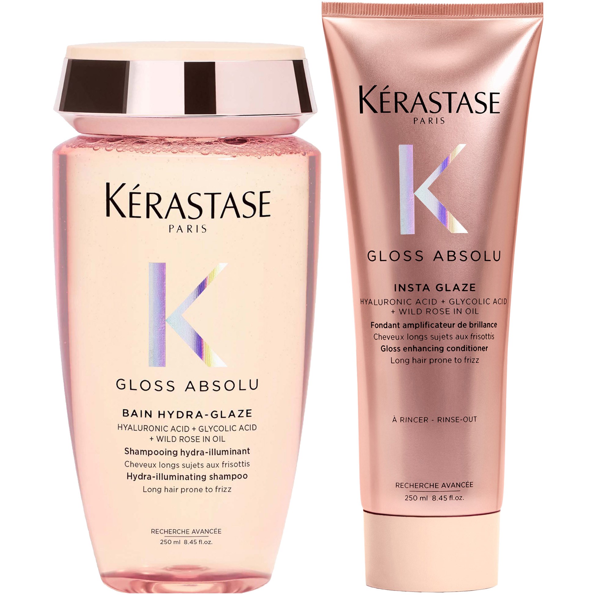 Kérastase Gloss Absolu Bundle Bain Hydra-Glaze Shampoo 250 ml &