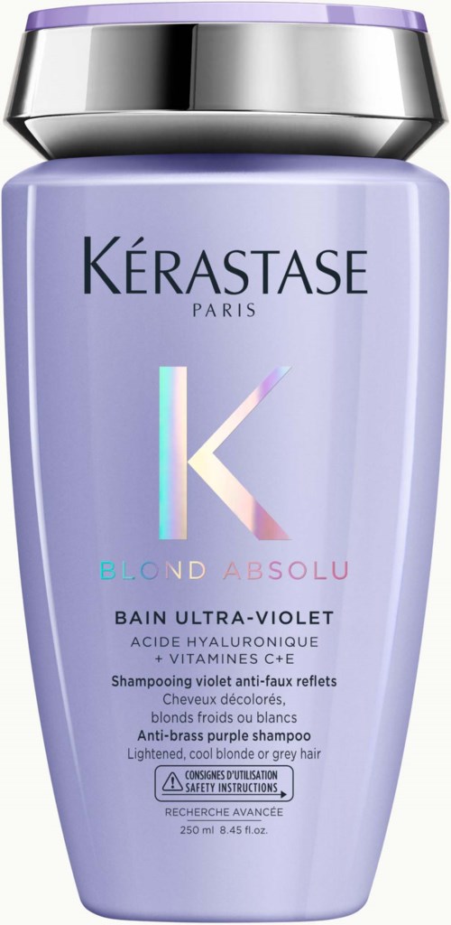 Kérastase Blond Absolu Bain Ultra-Violet Shampoo for lightened, cool blonde or grey hair 250 ml