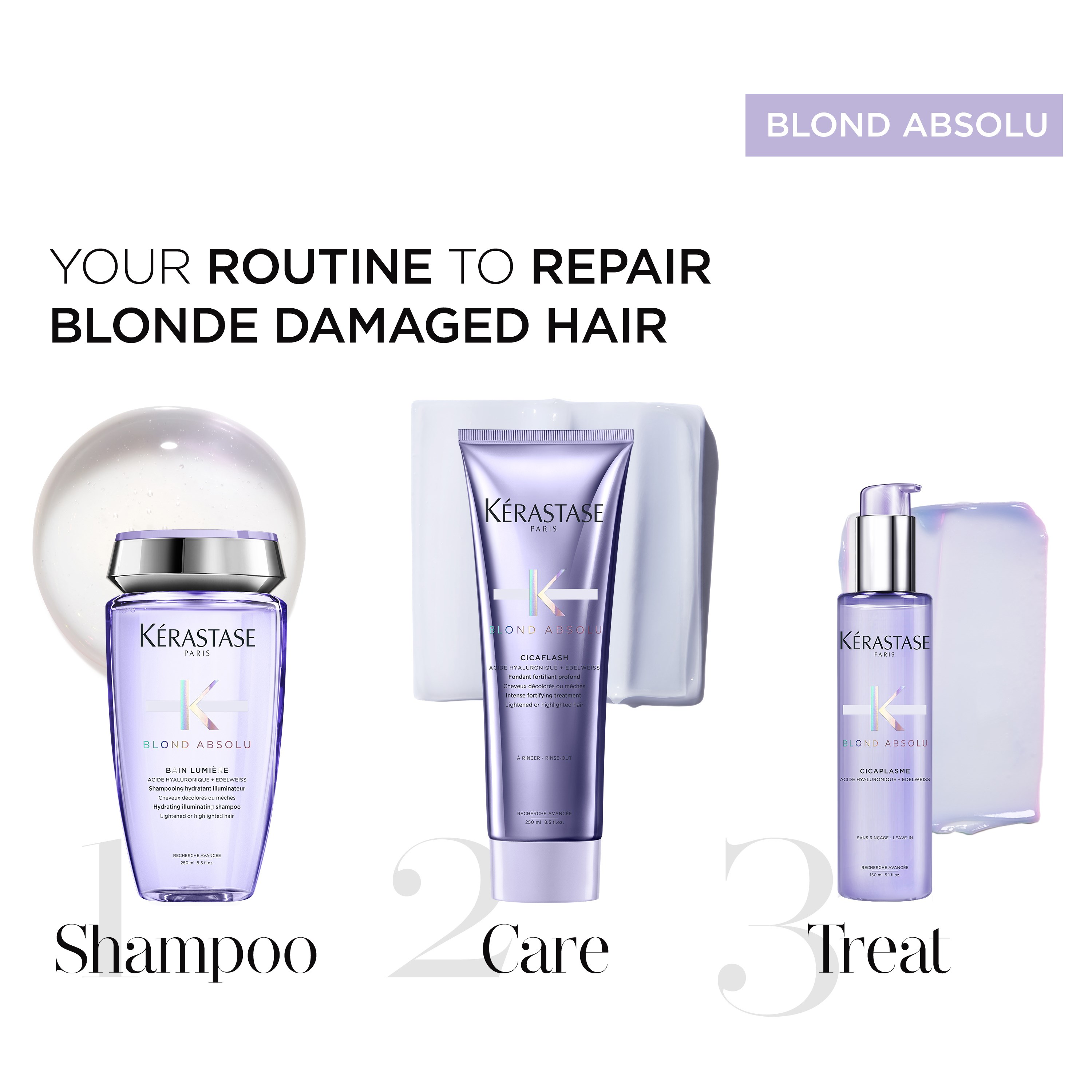 Kérastase Blond Absolu ​Heat Protection Routine (obrázok 4)