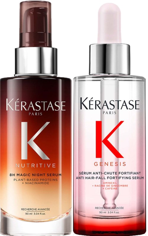 Kérastase Genesis ヘアミルク・セラム 180ml 2本セット セラム フォーティファイ - ジェネシス - 弱った頭皮・髪ケア