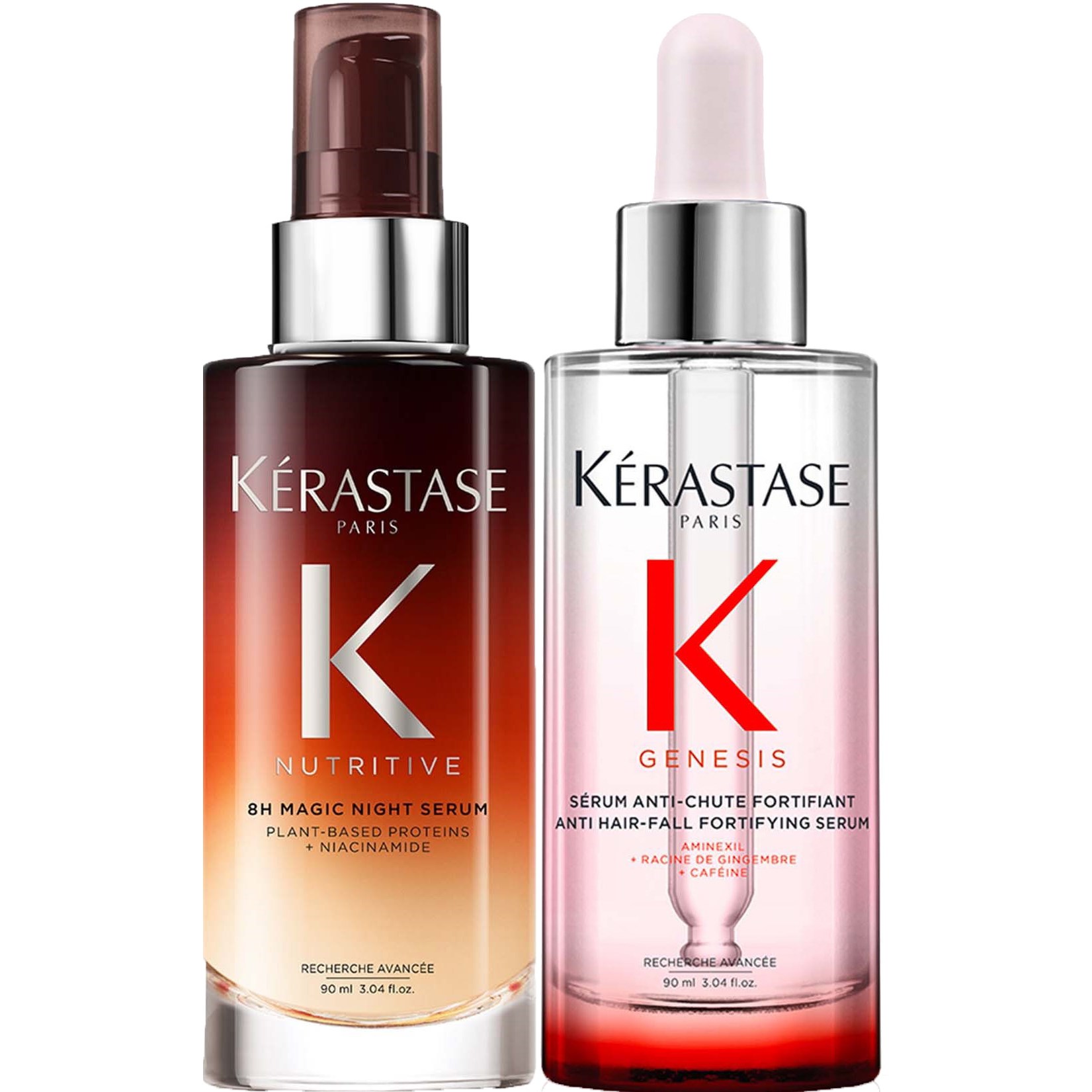Kérastase Genesis Serum Anti Chute Fortifiant 90 ml & Nutritive 8H Ove