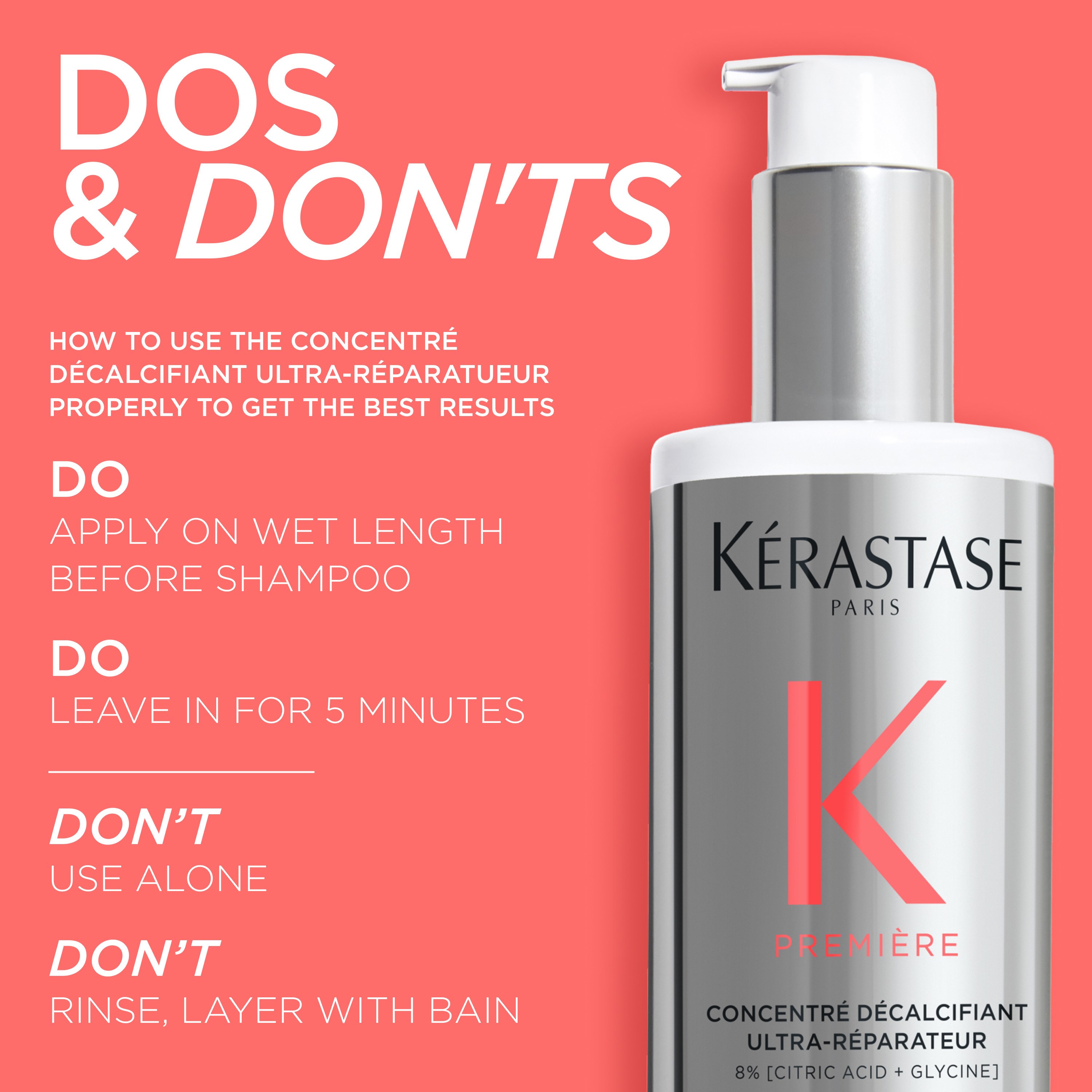 Kérastase Première Concentré Décalcifiant Ultra-Réparateur Pre-Shampoo (obrázok 8)