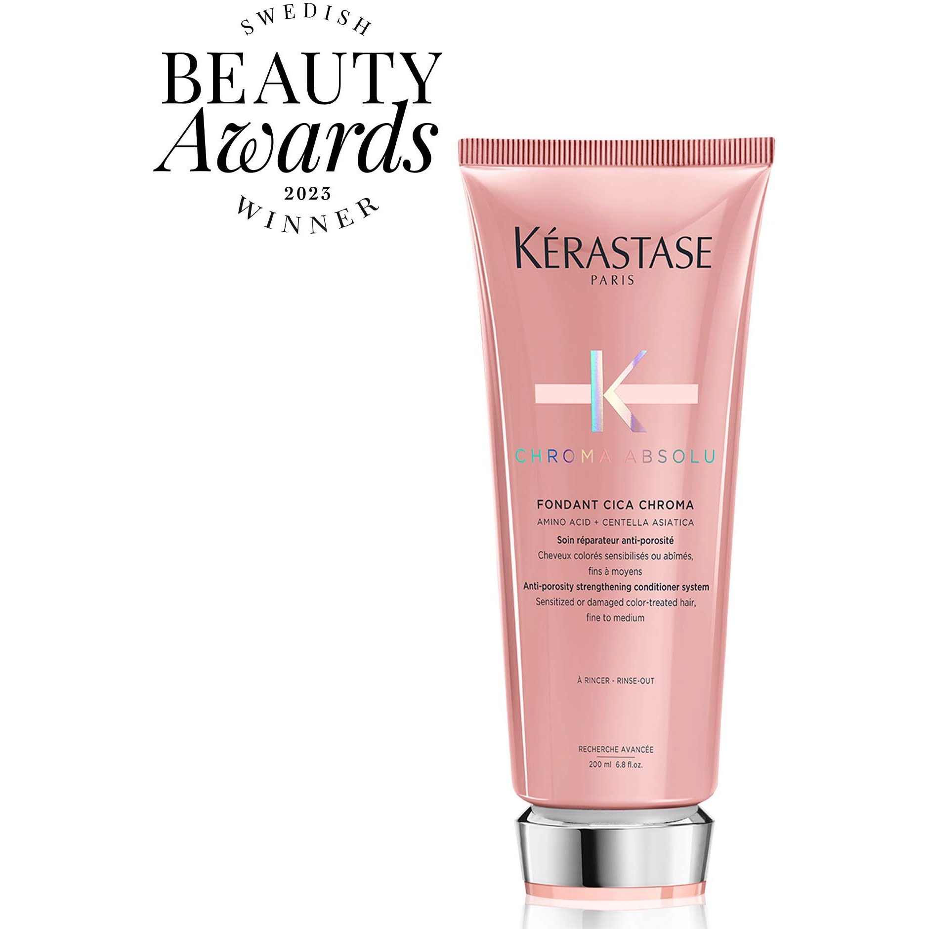 Alternativ bild 1 för Kérastase Chroma Absolu Fondant Cica Chroma 200 ml