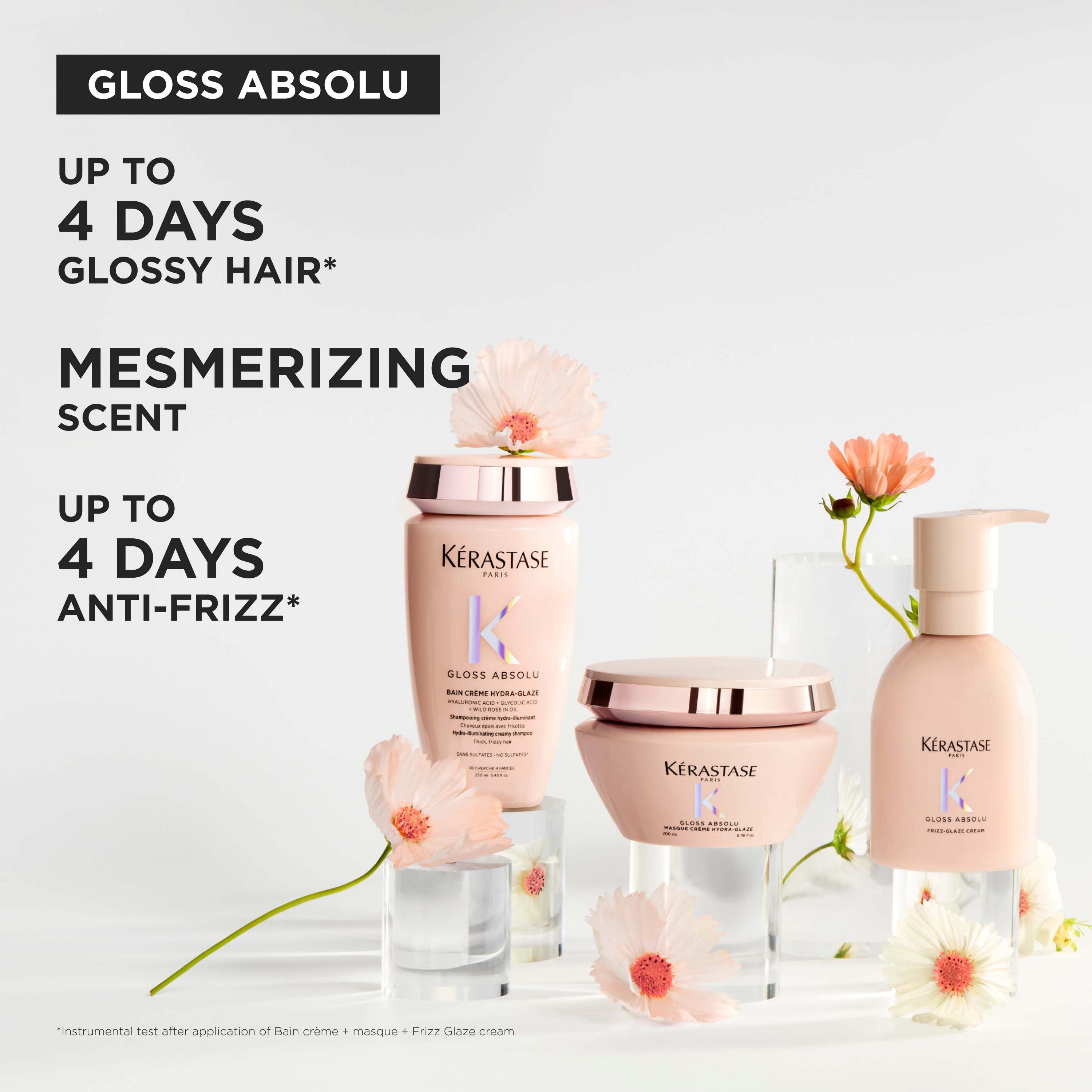 Kérastase Gloss Absolu Frizz-Glaze Cream 240 ml (obrázok 5)