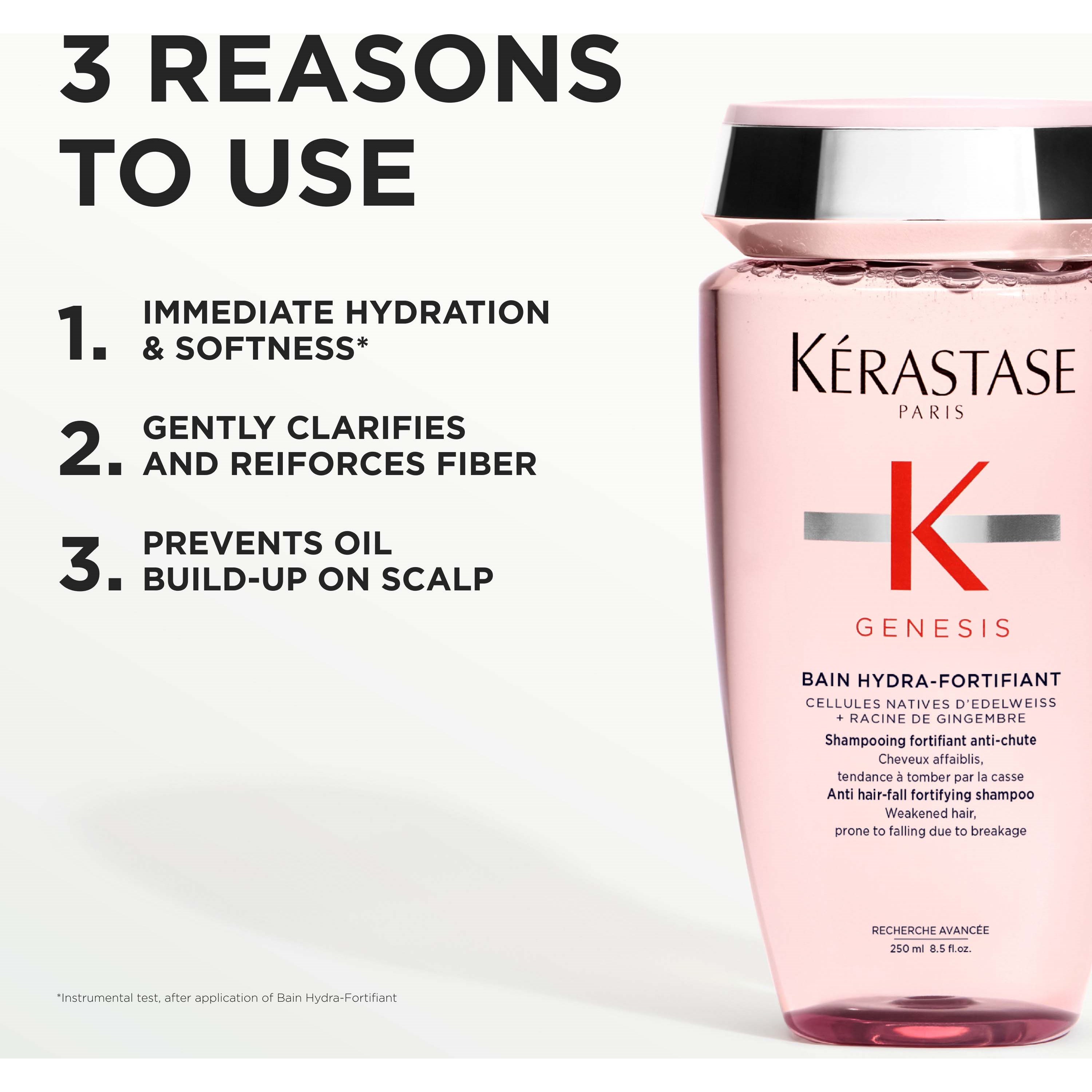 Kérastase Genesis Bain Hydra Fortifiant Shampoo 250 ml (obrázok 4)