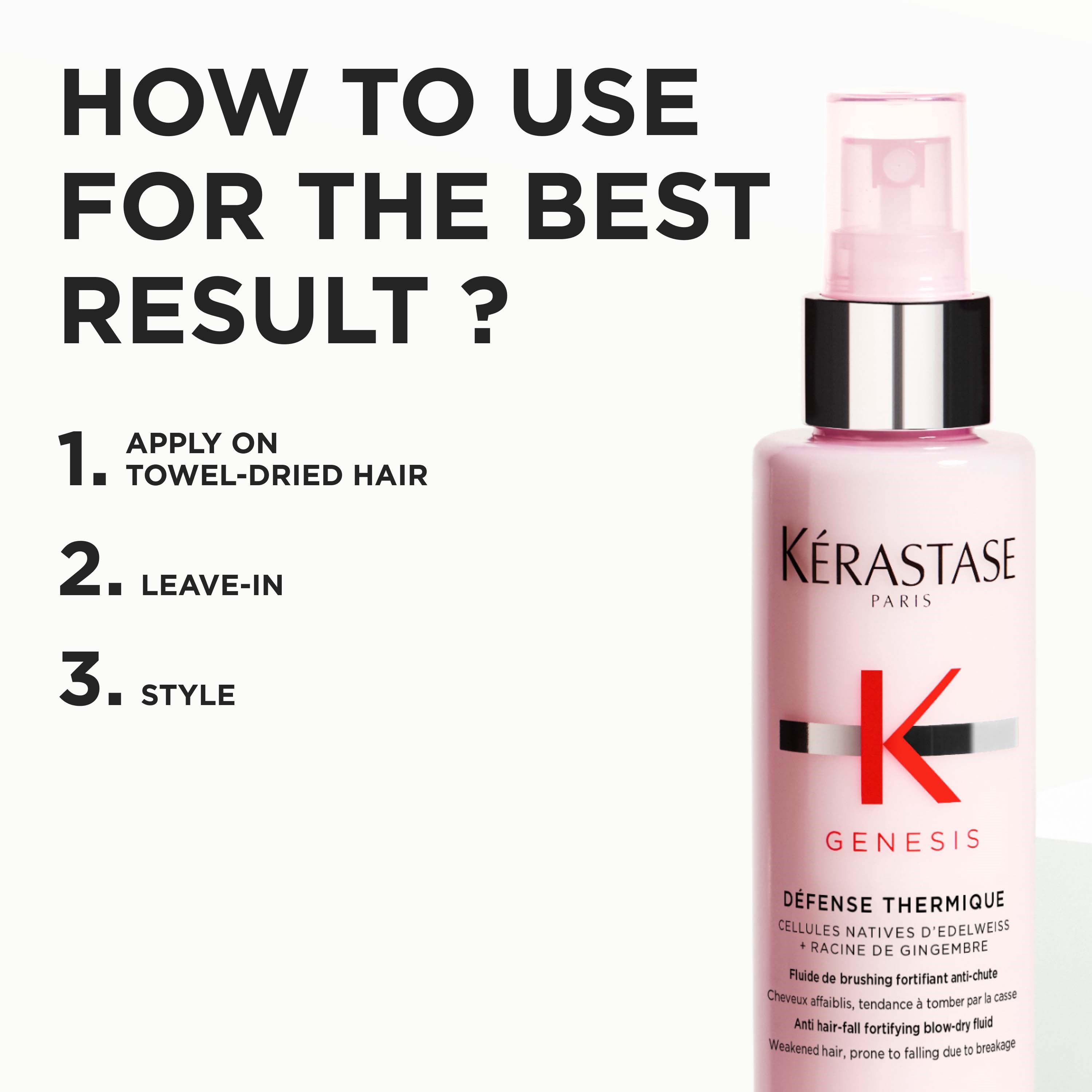 Kérastase Genesis Defense Thermique Serum termoochronne 150 ml (obrázok 5)