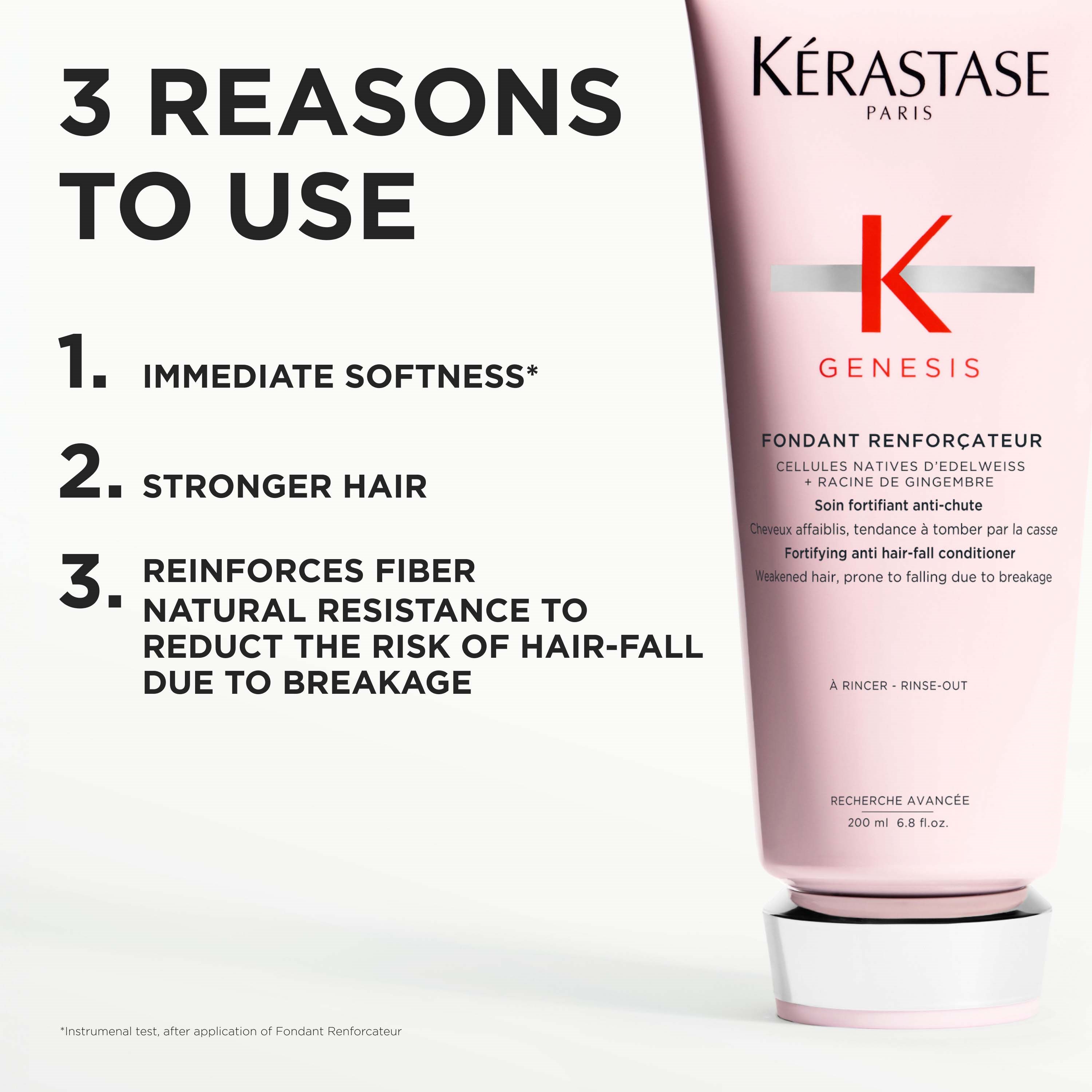 Kérastase Genesis Fondant Renforcateur Odżywka do włosów 200 ml (obrázok 4)