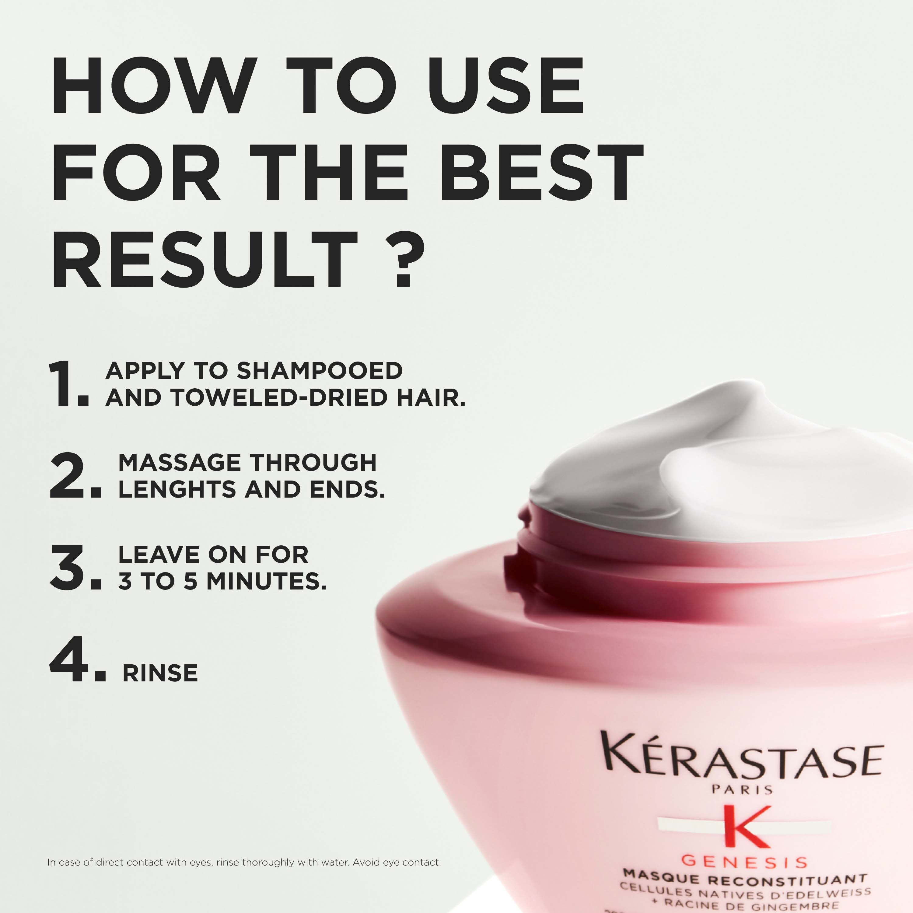 Kérastase Genesis Masque Reconstituant Maska do włosów 200 ml (obrázok 4)