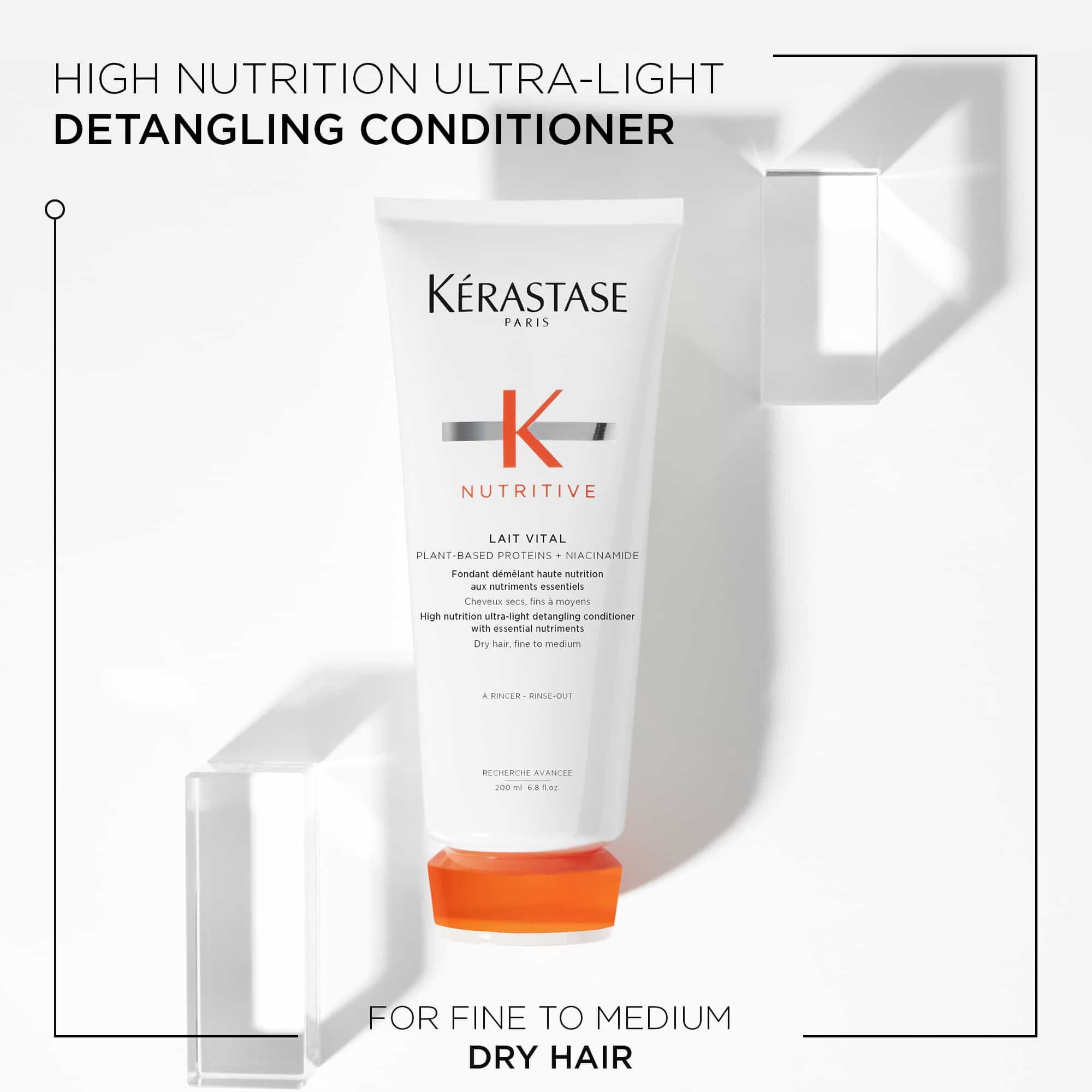 Alternativ bild 1 för Kérastase Nutritive Lait Vital Conditioner 200 ml