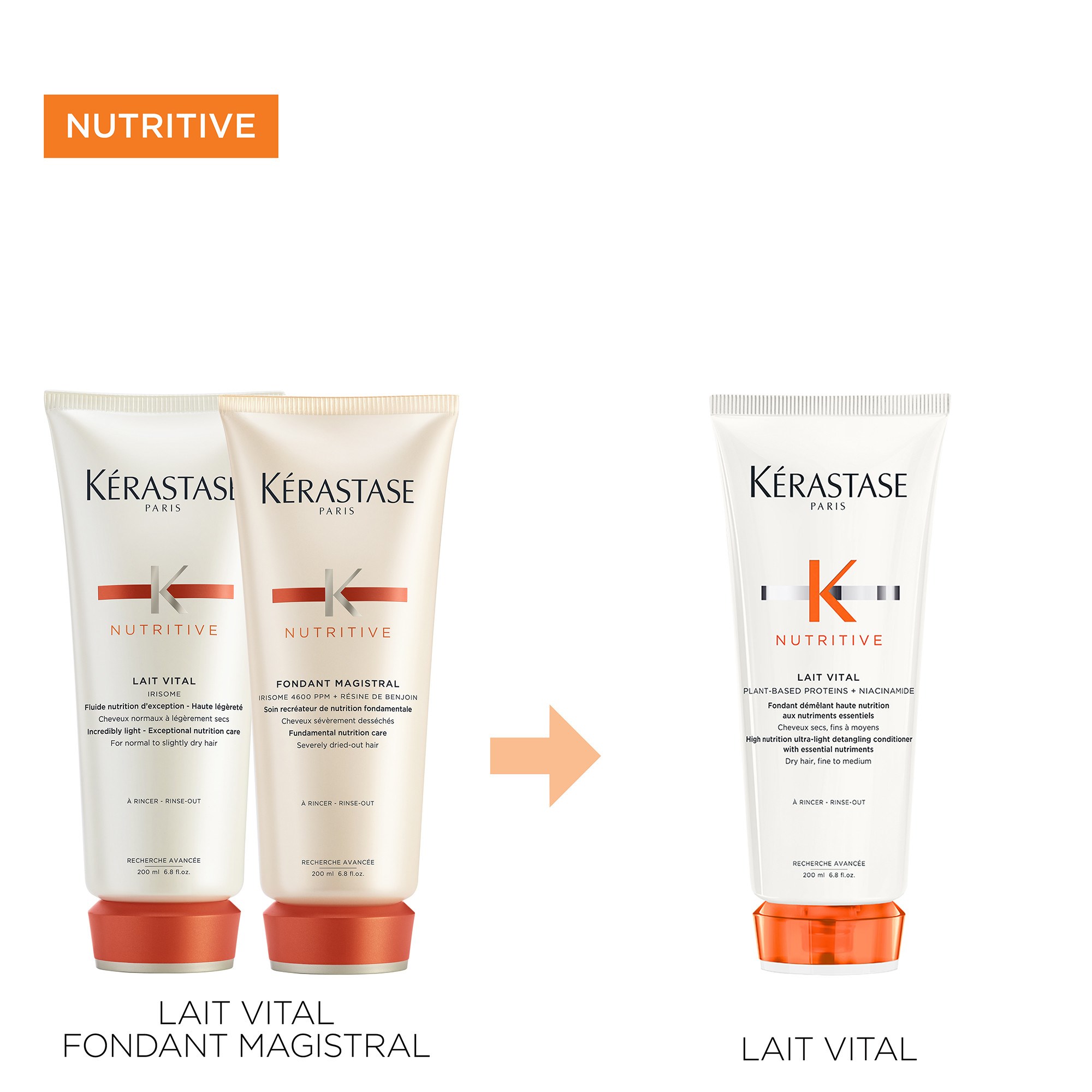 Kérastase Nutritive Lait Vital Conditioner 200 ml (obrázok 8)