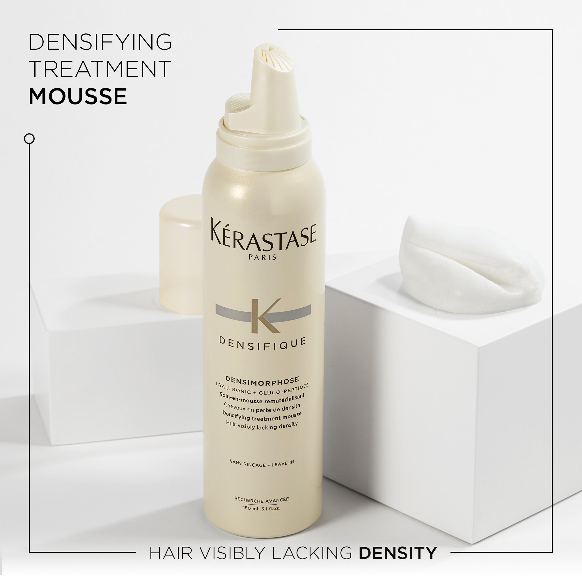 Alternativ bild 1 för Kerastase Densifique Densimorphose Mousse 150 ml