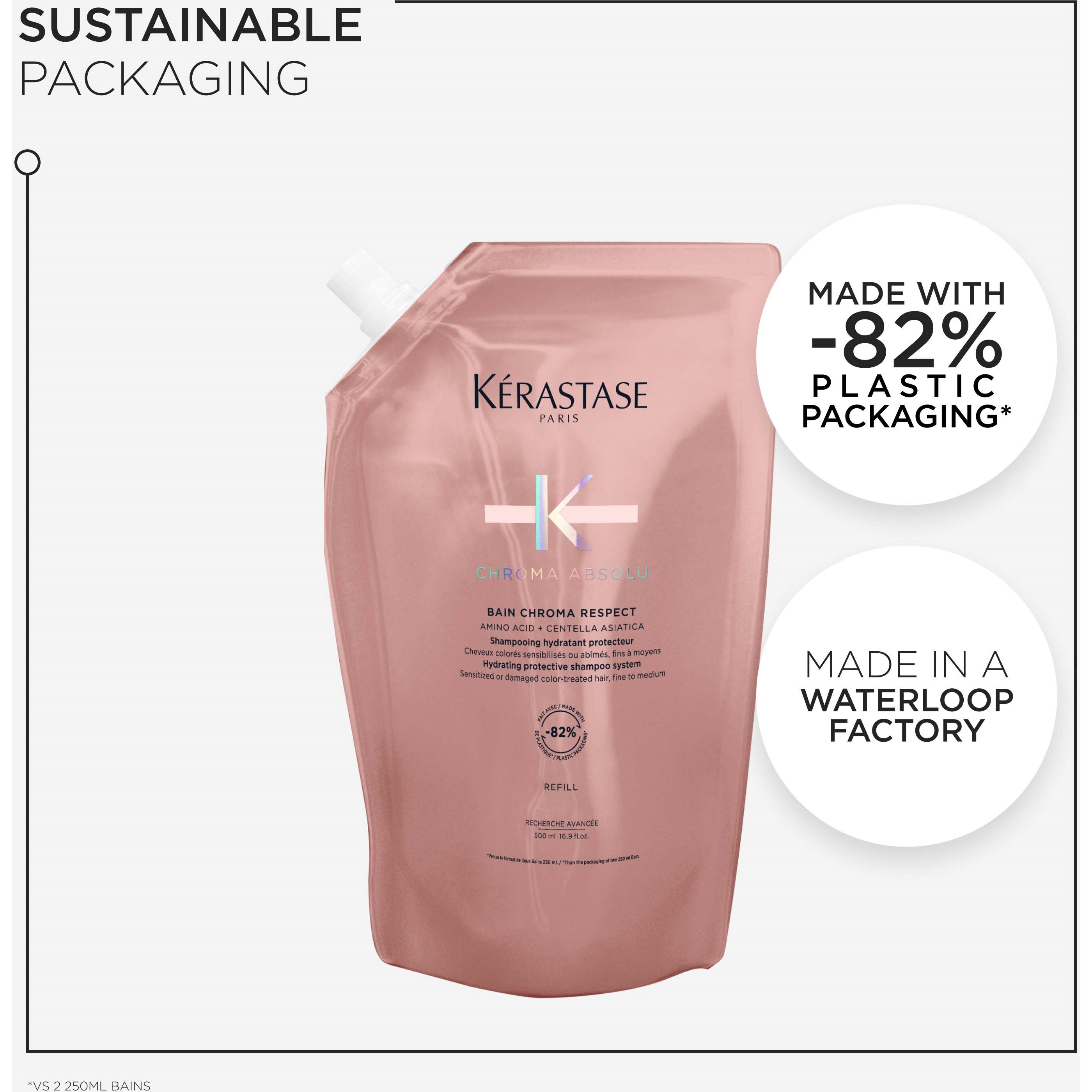 Kérastase Chroma Absolu Bain Chroma Respect Refill 500 ml (obrázok 7)