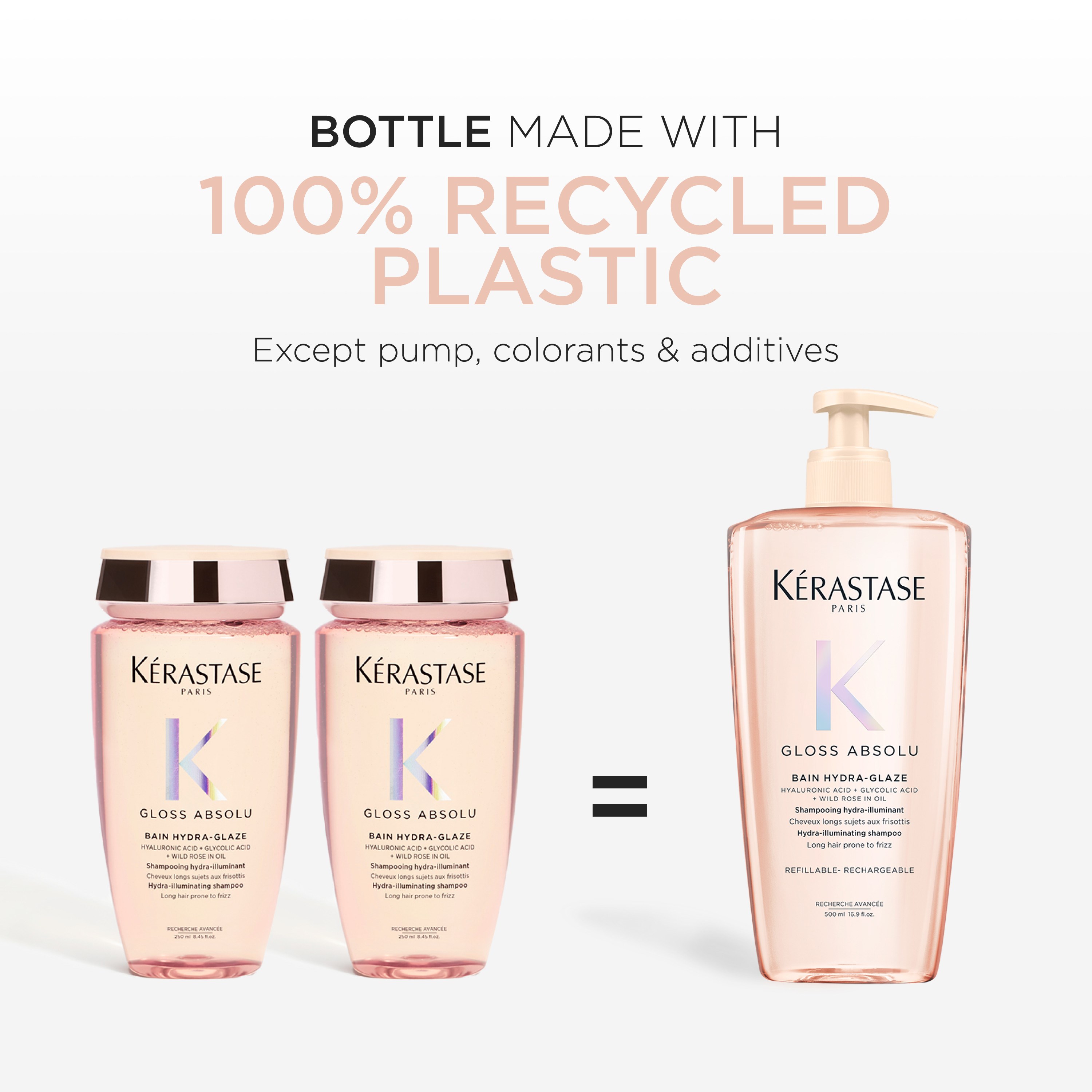 Kérastase Gloss Absolu Bain Hydra-Glaze Shampoo 500 ml (obrázok 4)