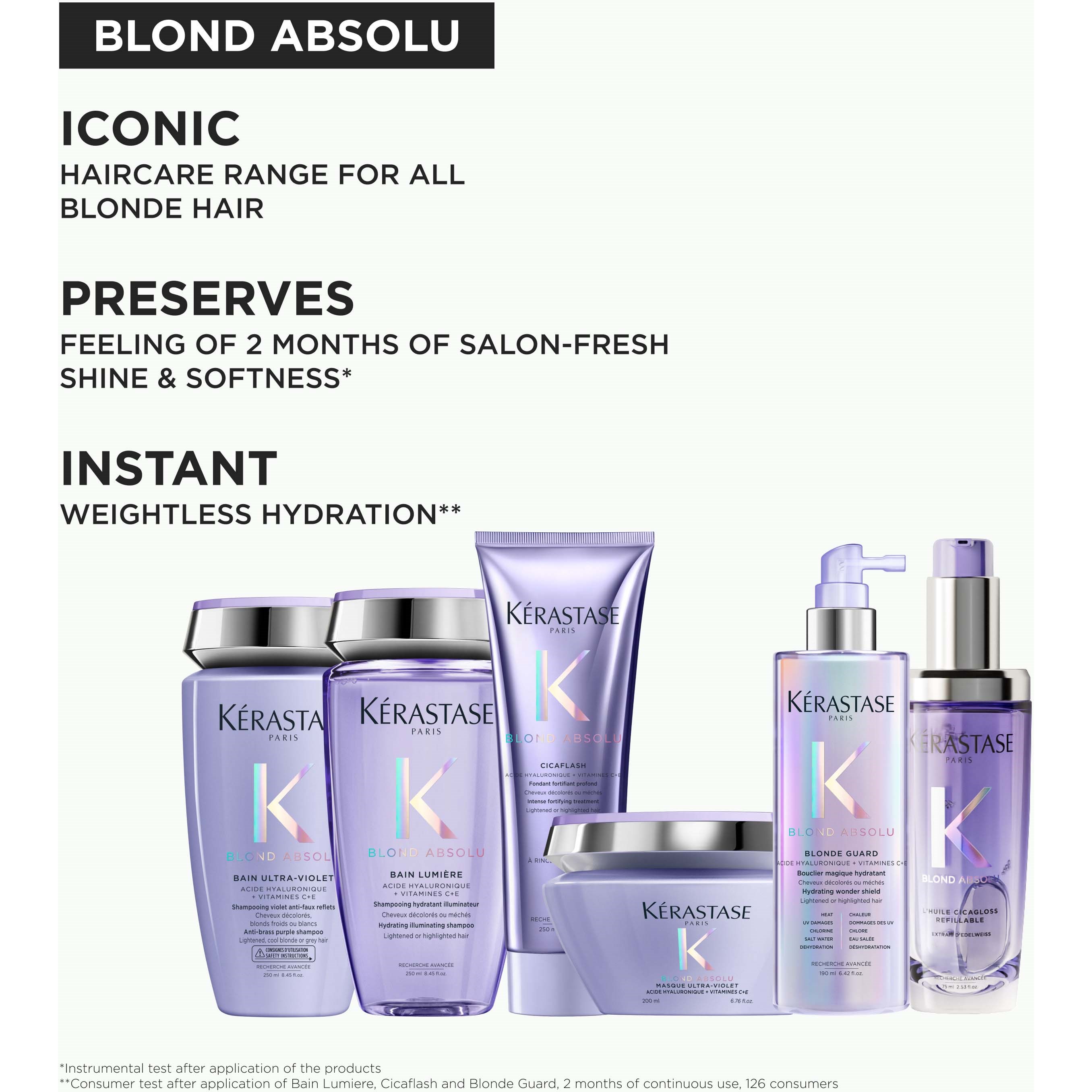 Kérastase Blond Absolu Bain Lumière Shampoo for lightened or highlight (obrázok 7)