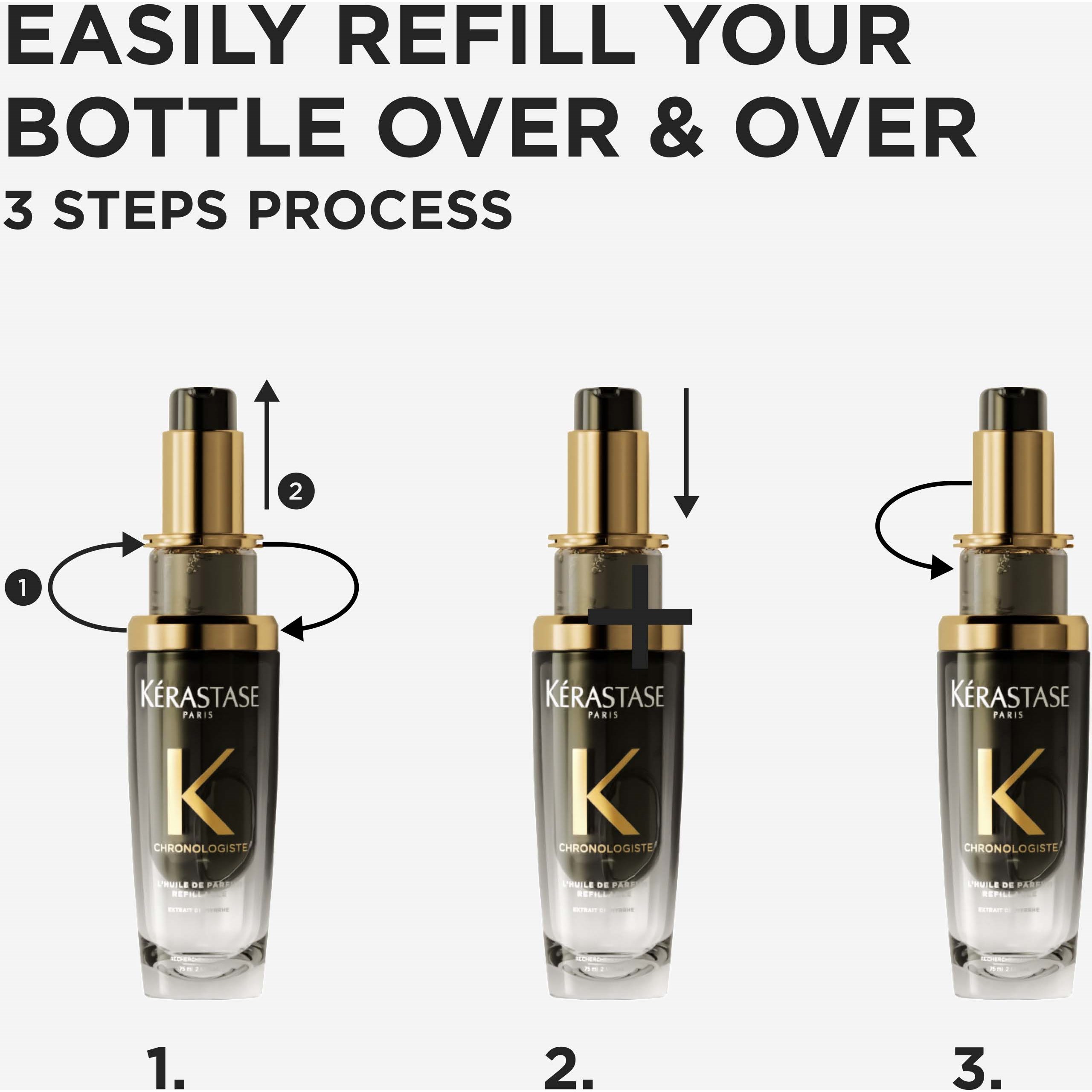 Kérastase Chronologiste L'Huile De Parfum Refillable Hair 75 ml (obrázok 6)