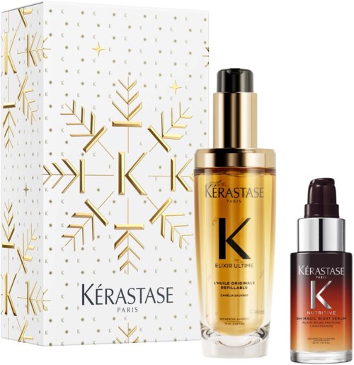 Kérastase Elixir Ultime Huiles Originale + 8H Magic Serum Holiday Set