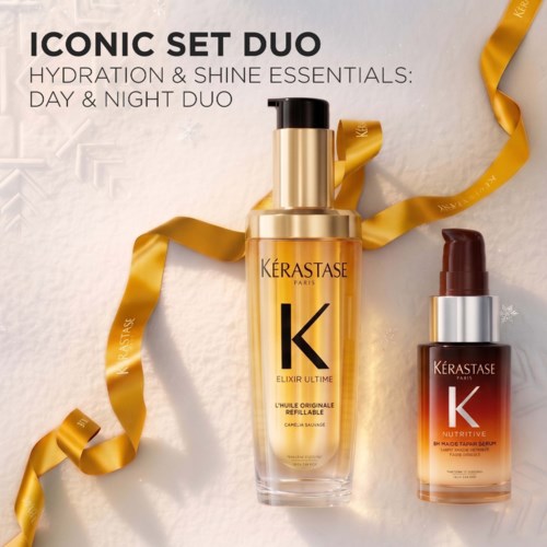 Kérastase Elixir Ultime Huiles Originale + 8H Magic Serum Holiday Set