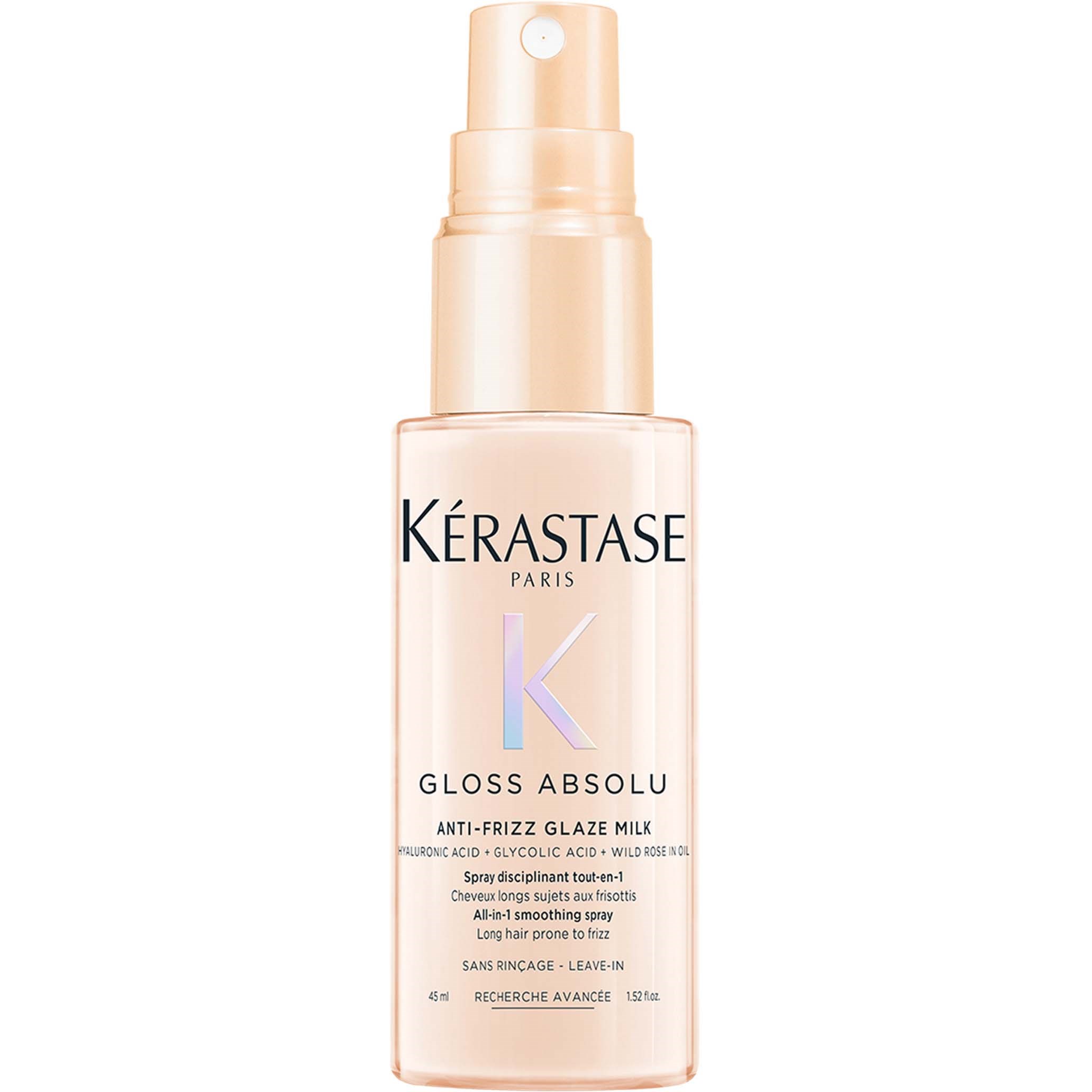 Kérastase Gloss Absolu Anti-Frizz Glaze Milk Heat Protection Trav