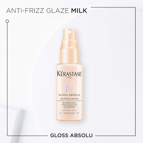 Kérastase Gloss Absolu Anti-Frizz Glaze Milk Heat Protection Travel Size 45 ml