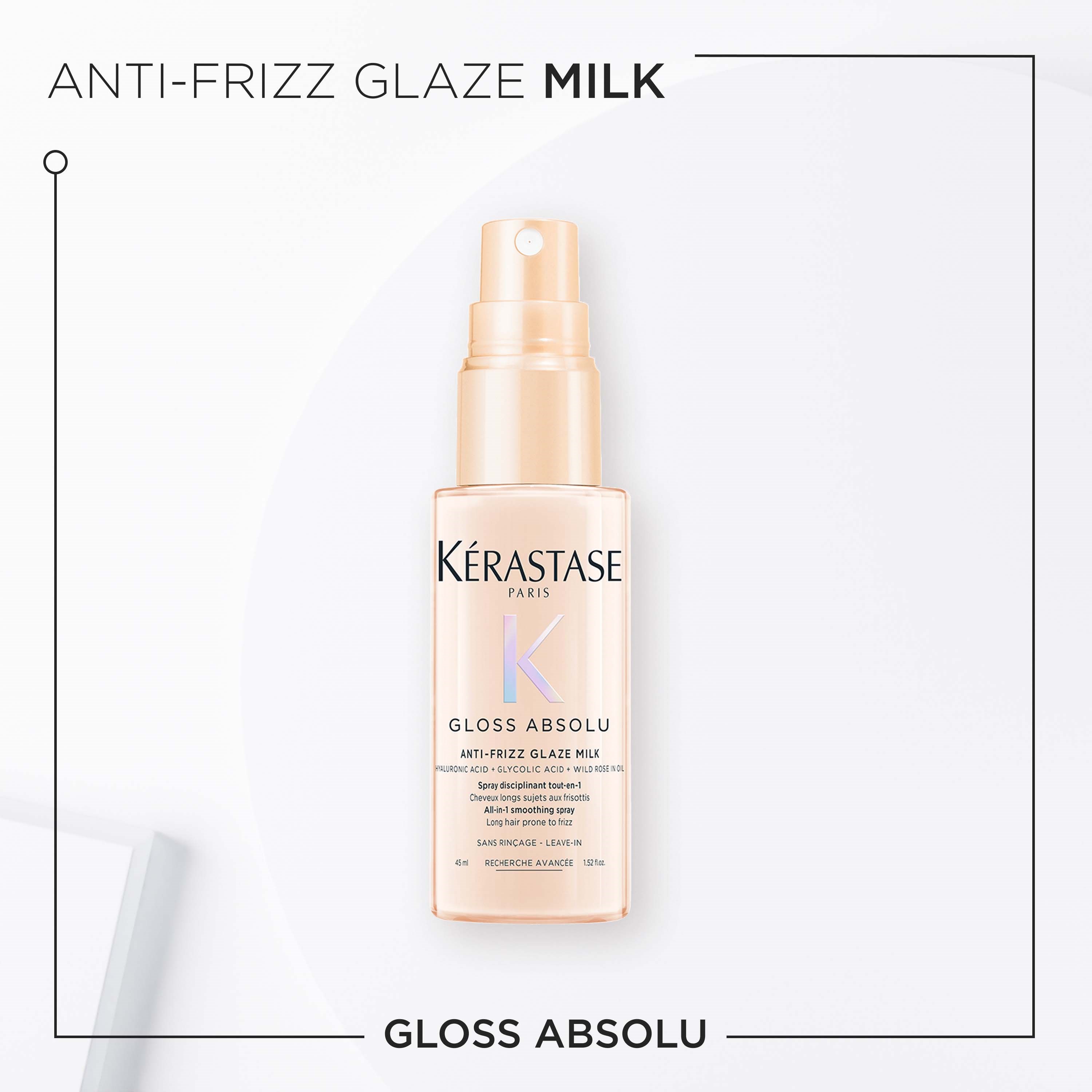 Kérastase Gloss Absolu Anti-Frizz Glaze Milk Heat Protection Travel Si (obrázok 3)