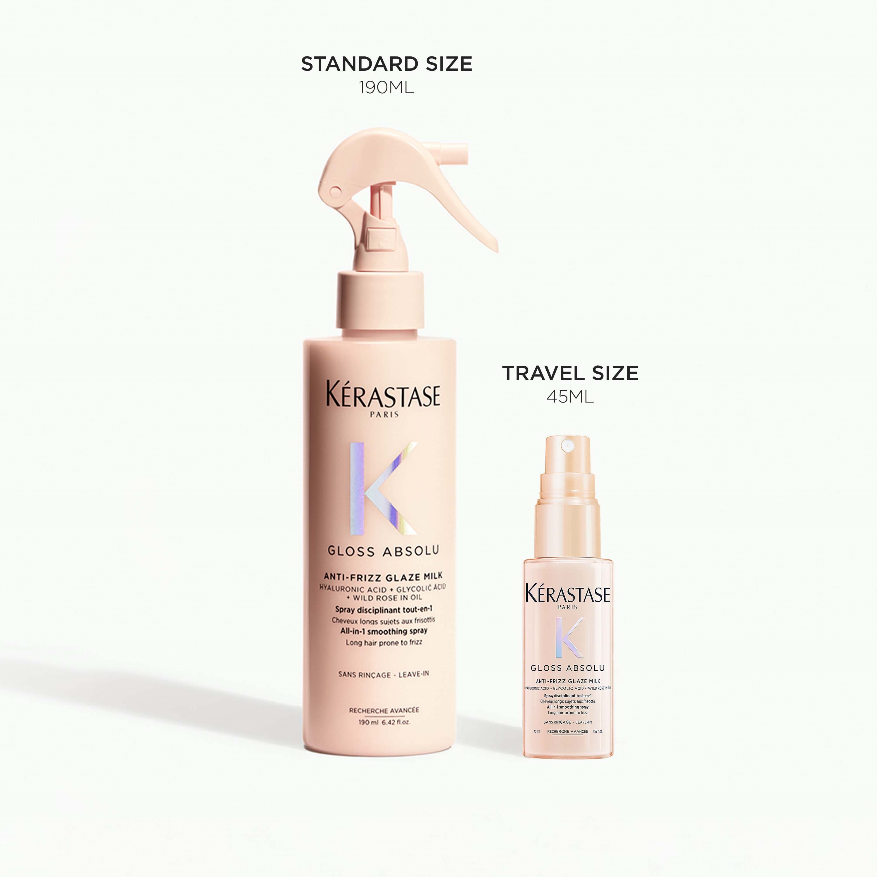 Kérastase Gloss Absolu Anti-Frizz Glaze Milk Heat Protection Travel Si (obrázok 5)