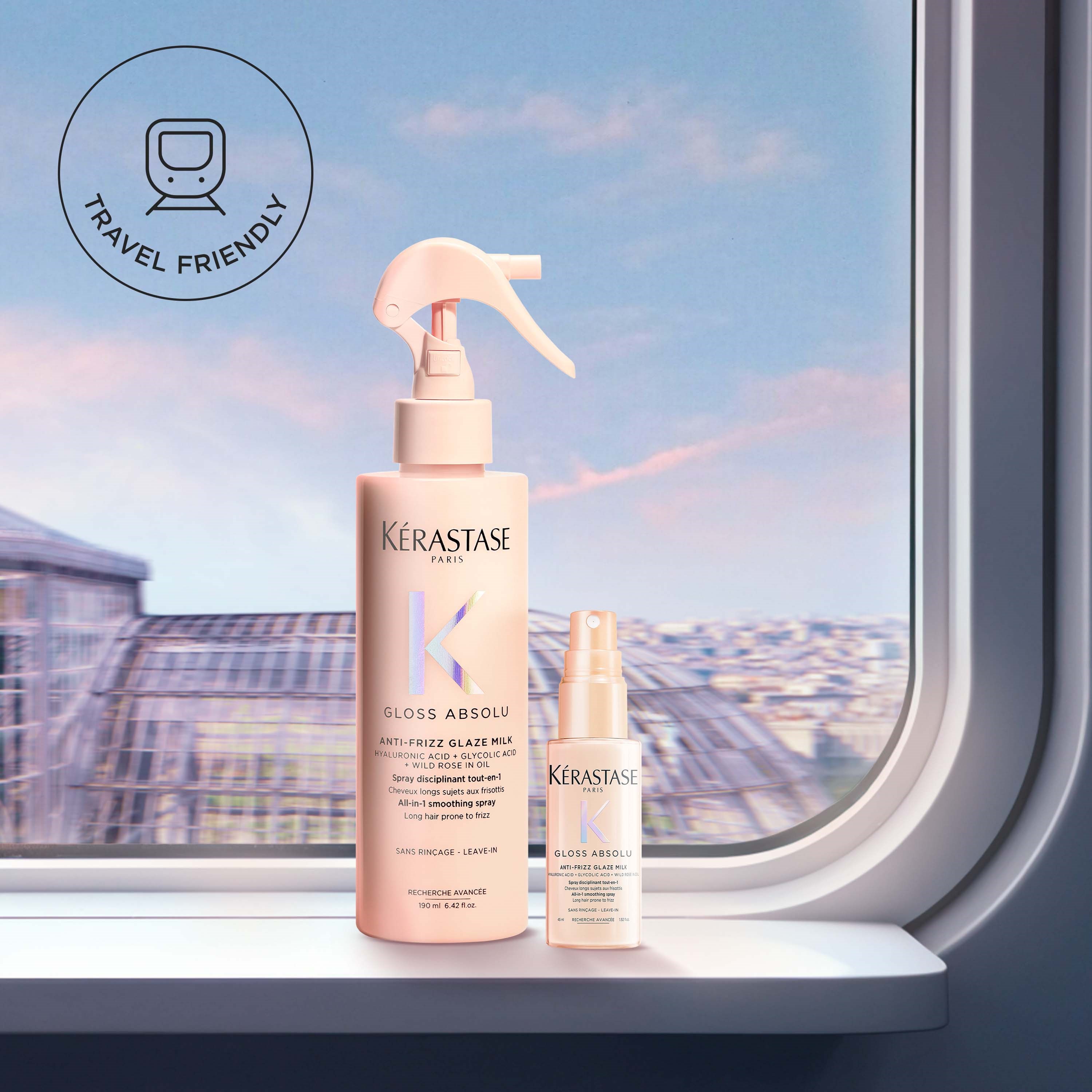 Kérastase Gloss Absolu Anti-Frizz Glaze Milk Heat Protection Travel Si (obrázok 7)
