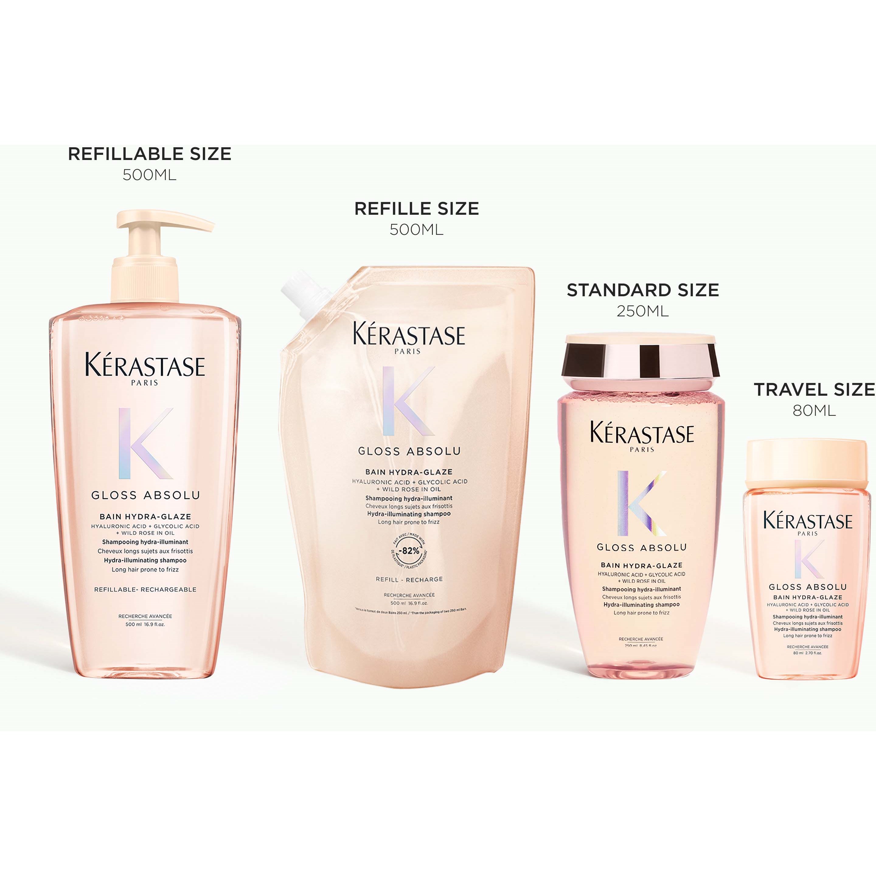 Kérastase Gloss Absolu Bain Travel Size 80 ml (obrázok 6)