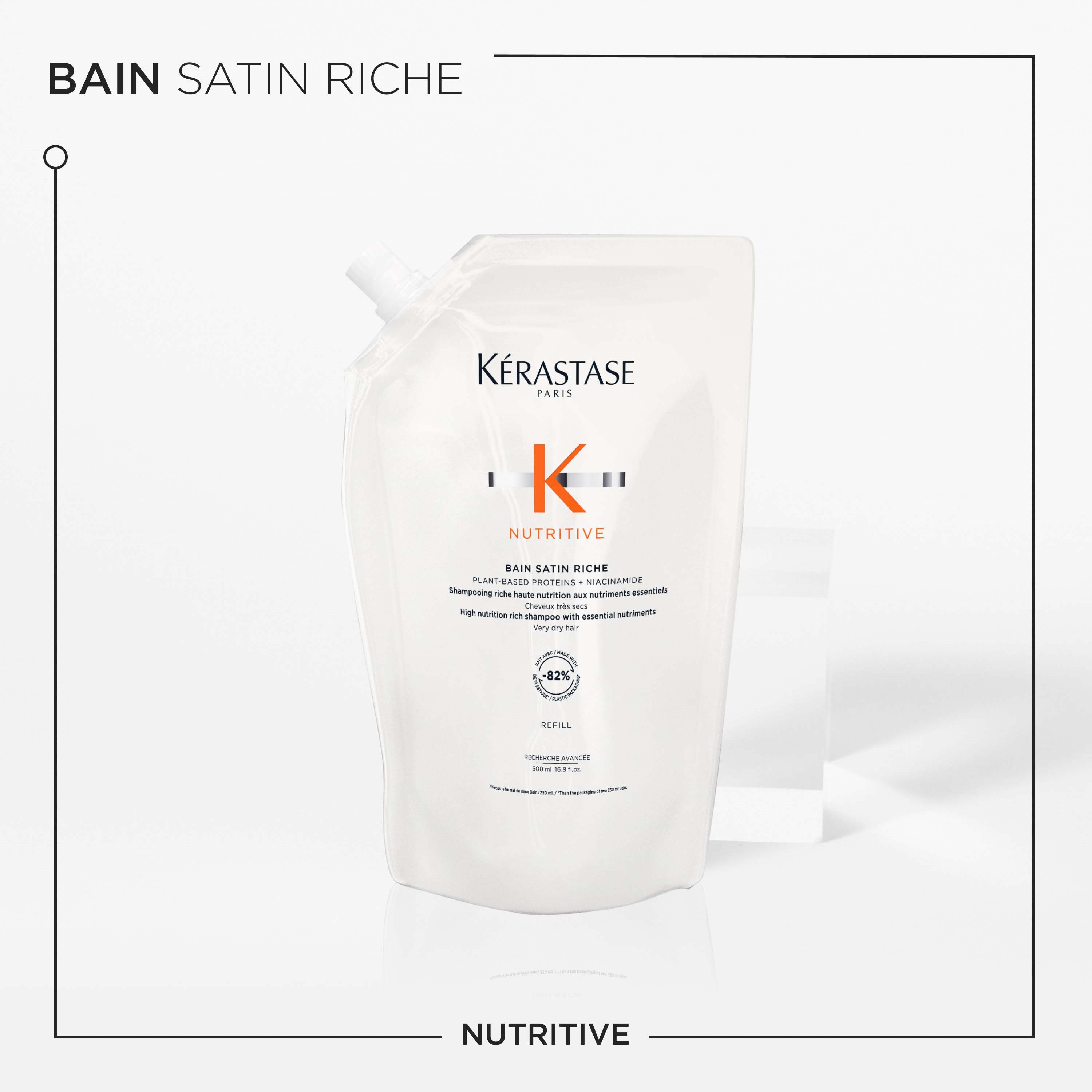 Kérastase Nutritive Nutritive Bain Riche Shampoo Refill 500 ml (obrázok 3)