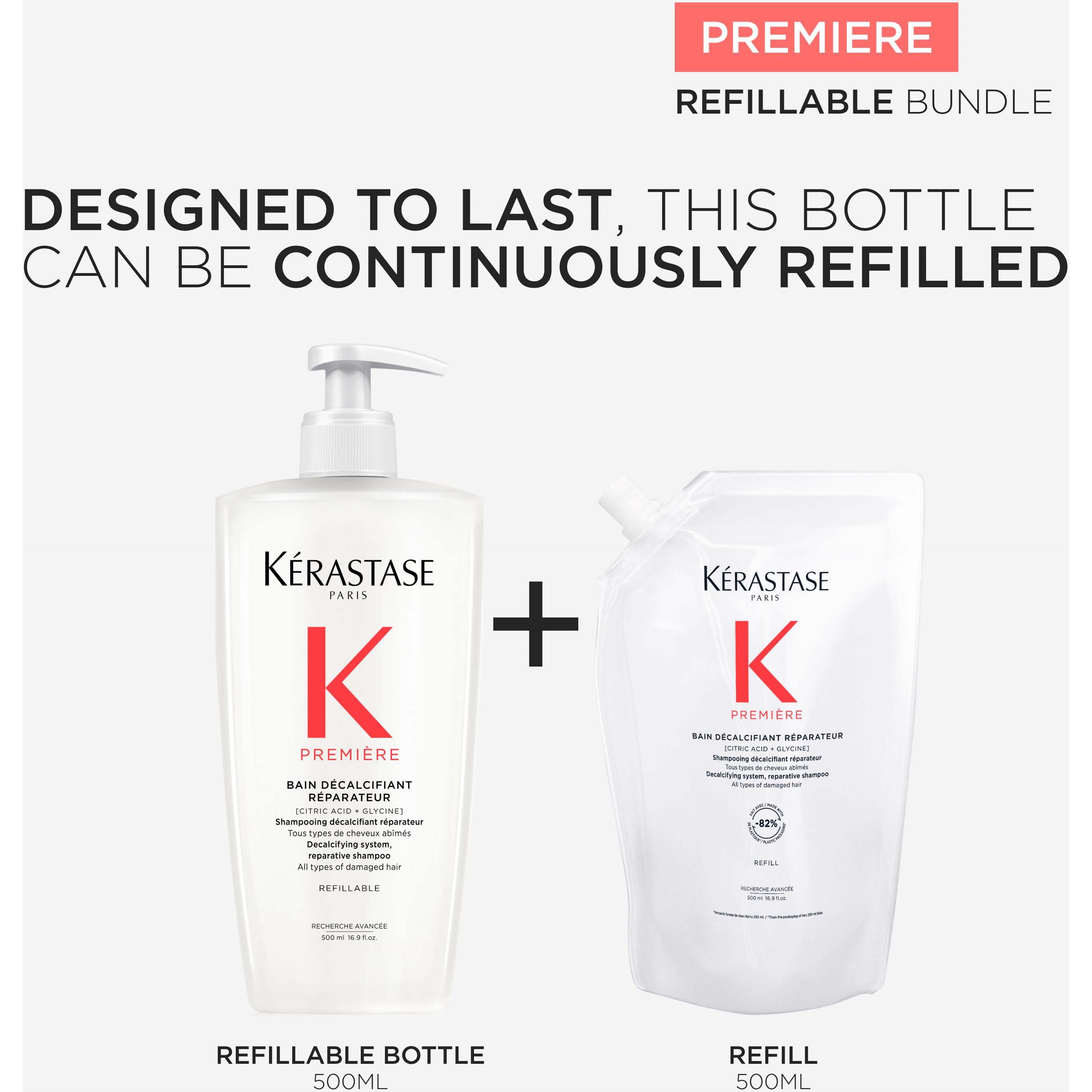 Kérastase Première Première Bain Décalcifiant Rénovateur Shampoo Refil (obrázok 4)