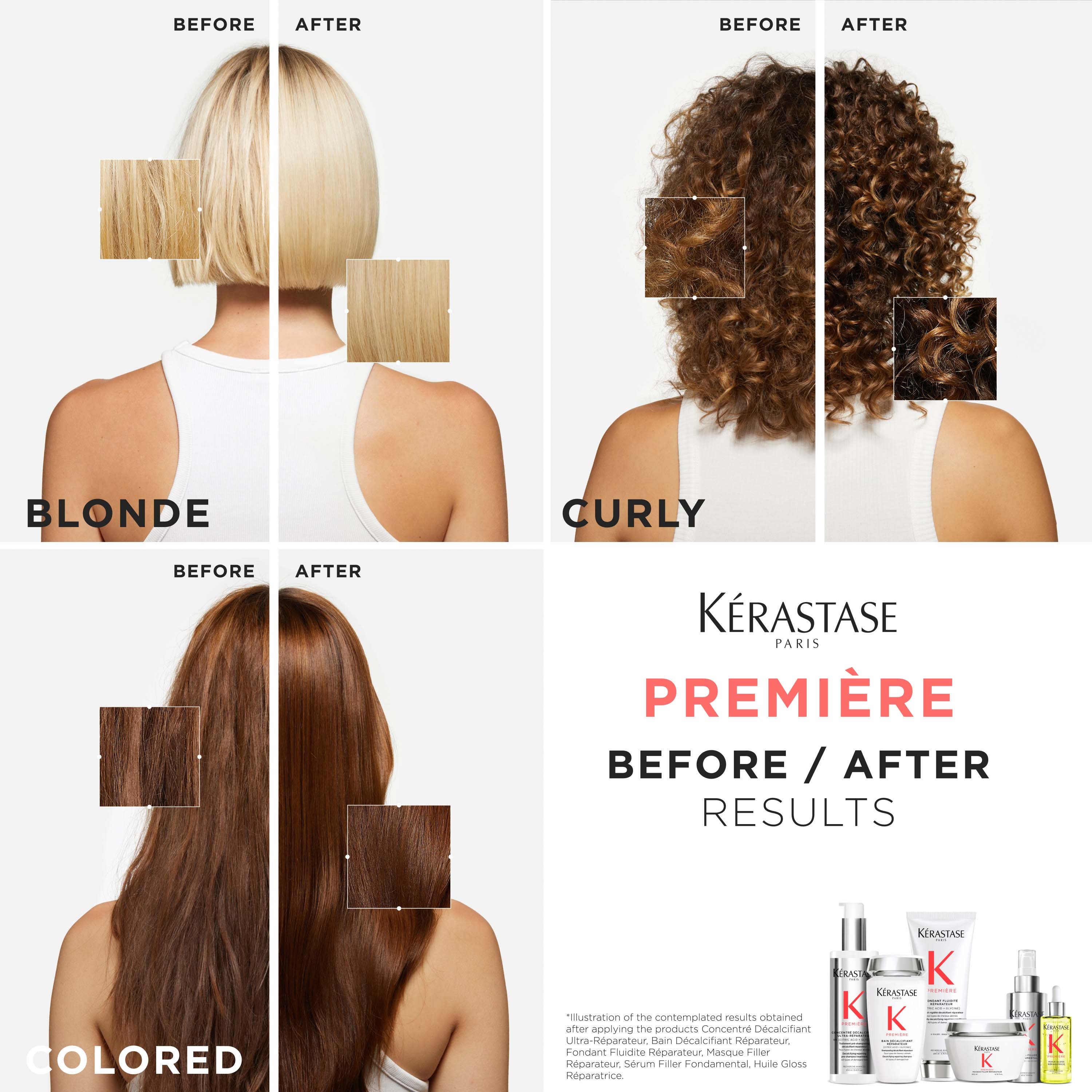 Kérastase Première Masque Filler Réparateur Hair Mask Travel Size 75 m (obrázok 10)