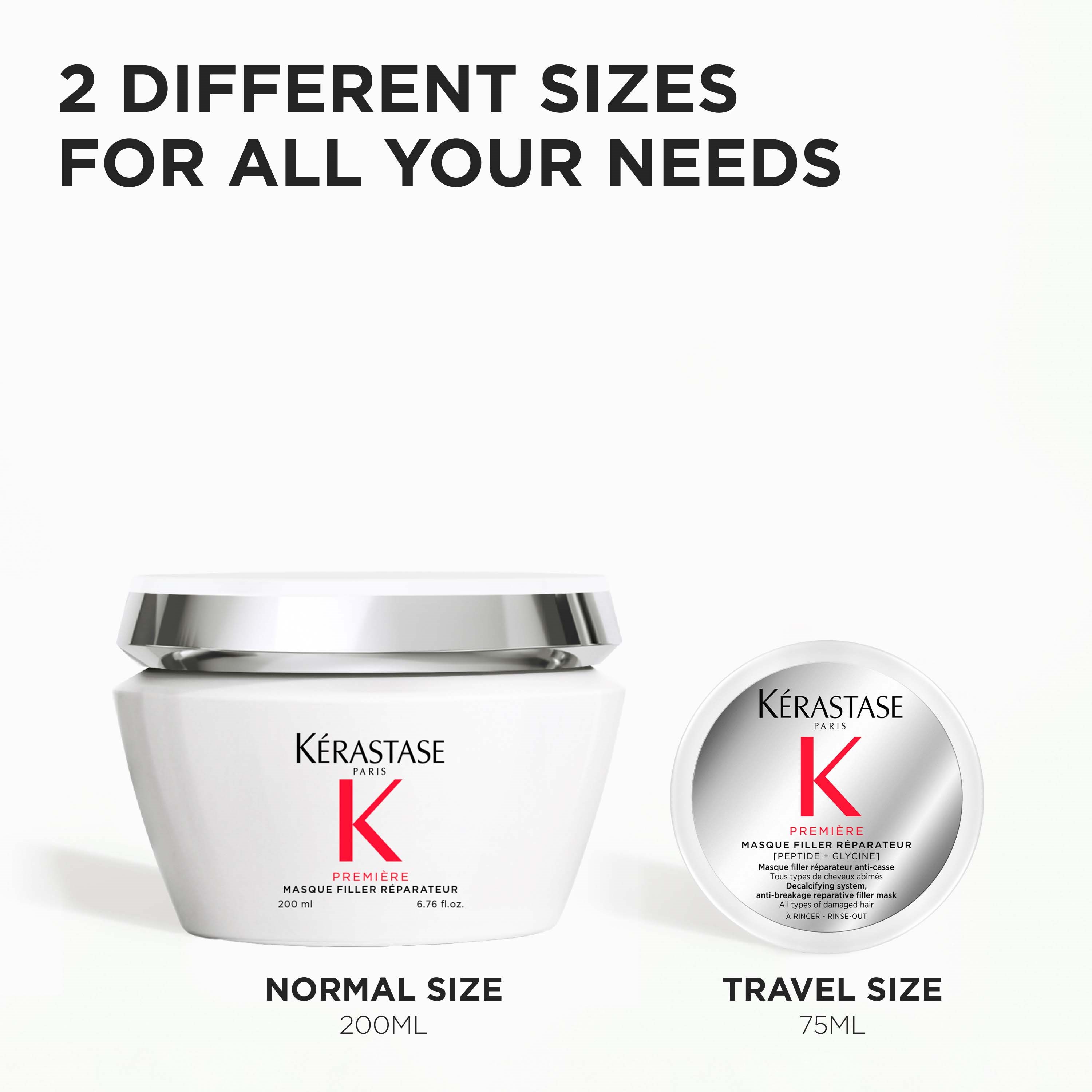 Kérastase Première Masque Filler Réparateur Hair Mask Travel Size 75 m (obrázok 5)