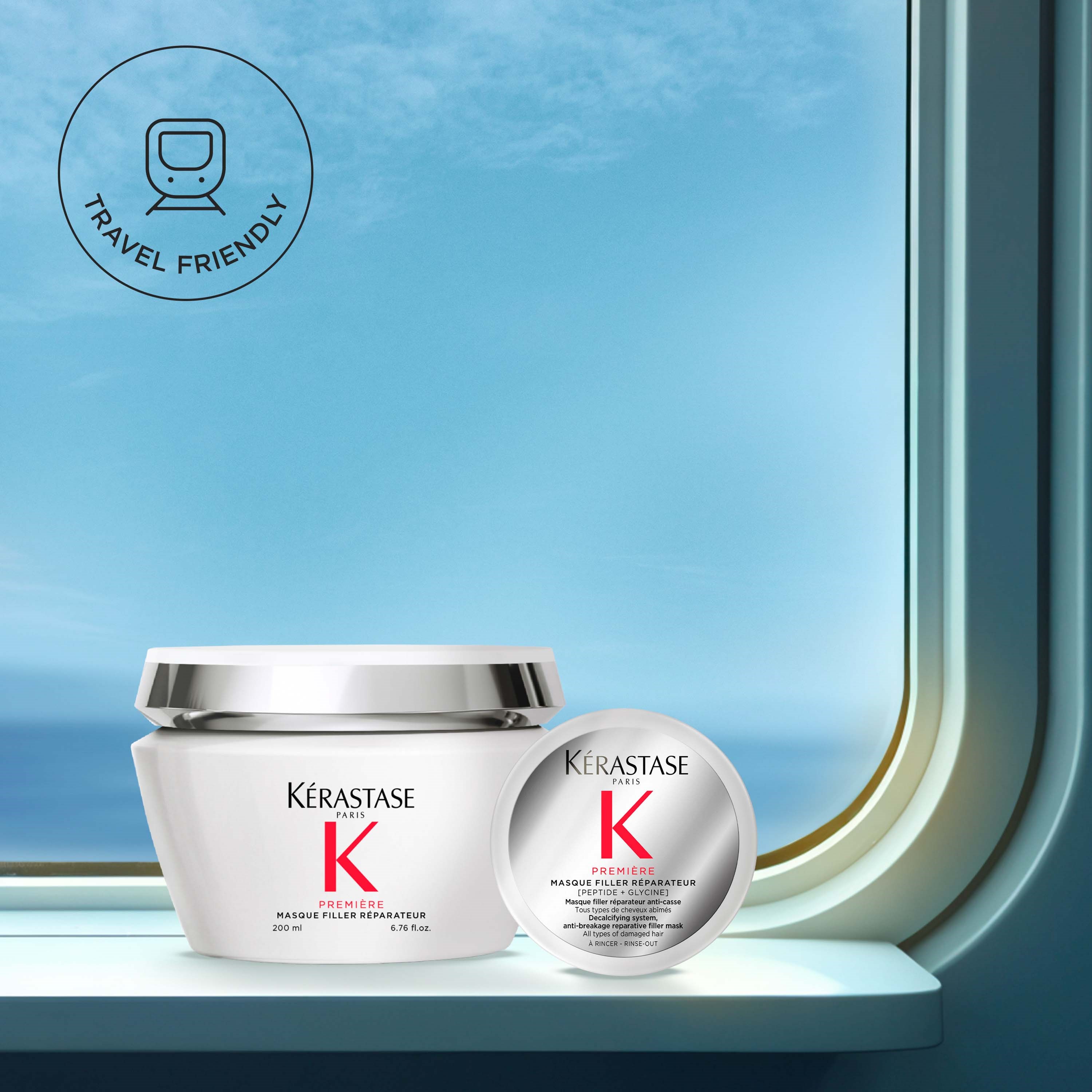 Kérastase Première Masque Filler Réparateur Hair Mask Travel Size 75 m (obrázok 7)