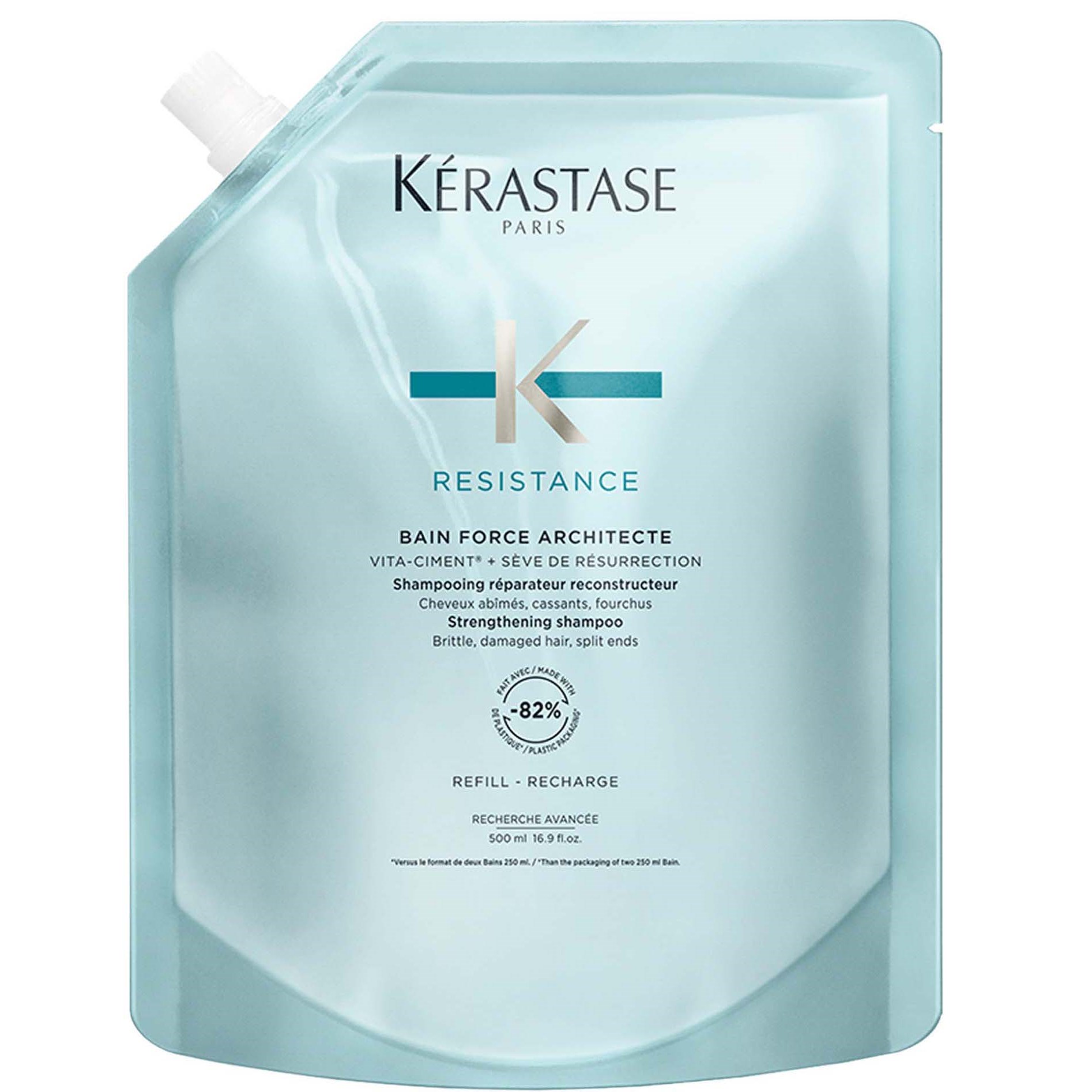 Kérastase Resistance Resistance Bain Force Architecte Shampoo Refill 500 ml