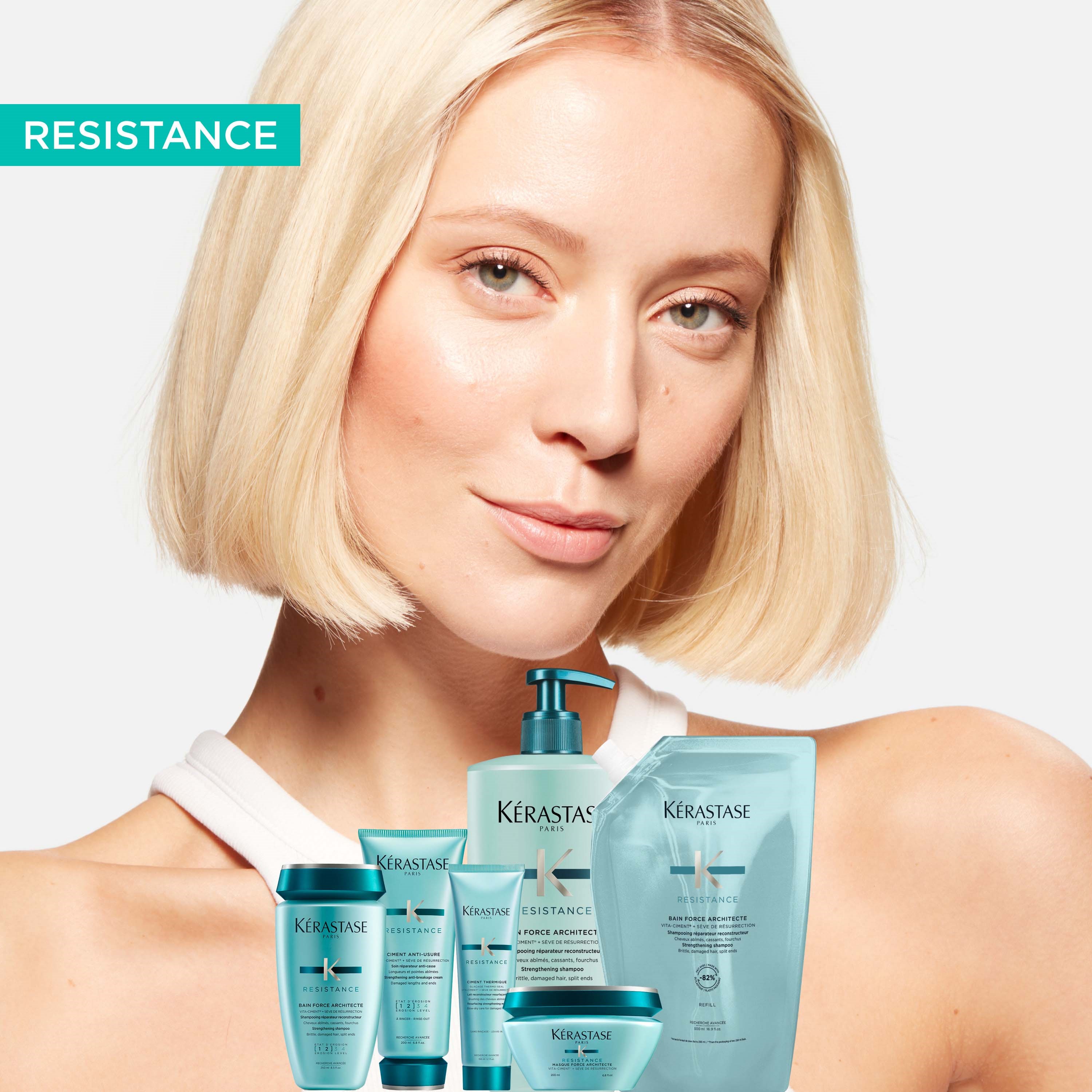 Kérastase Resistance Resistance Bain Force Architecte Shampoo Refill 5 (obrázok 5)