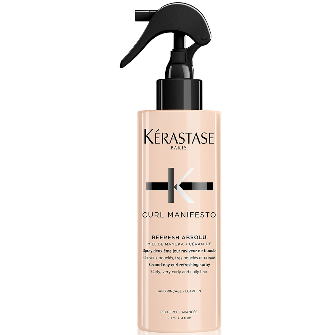 Alternativ bild 1 för Kerastase Curl Manifesto Second Day Curl Refreshing Spray 190 ml