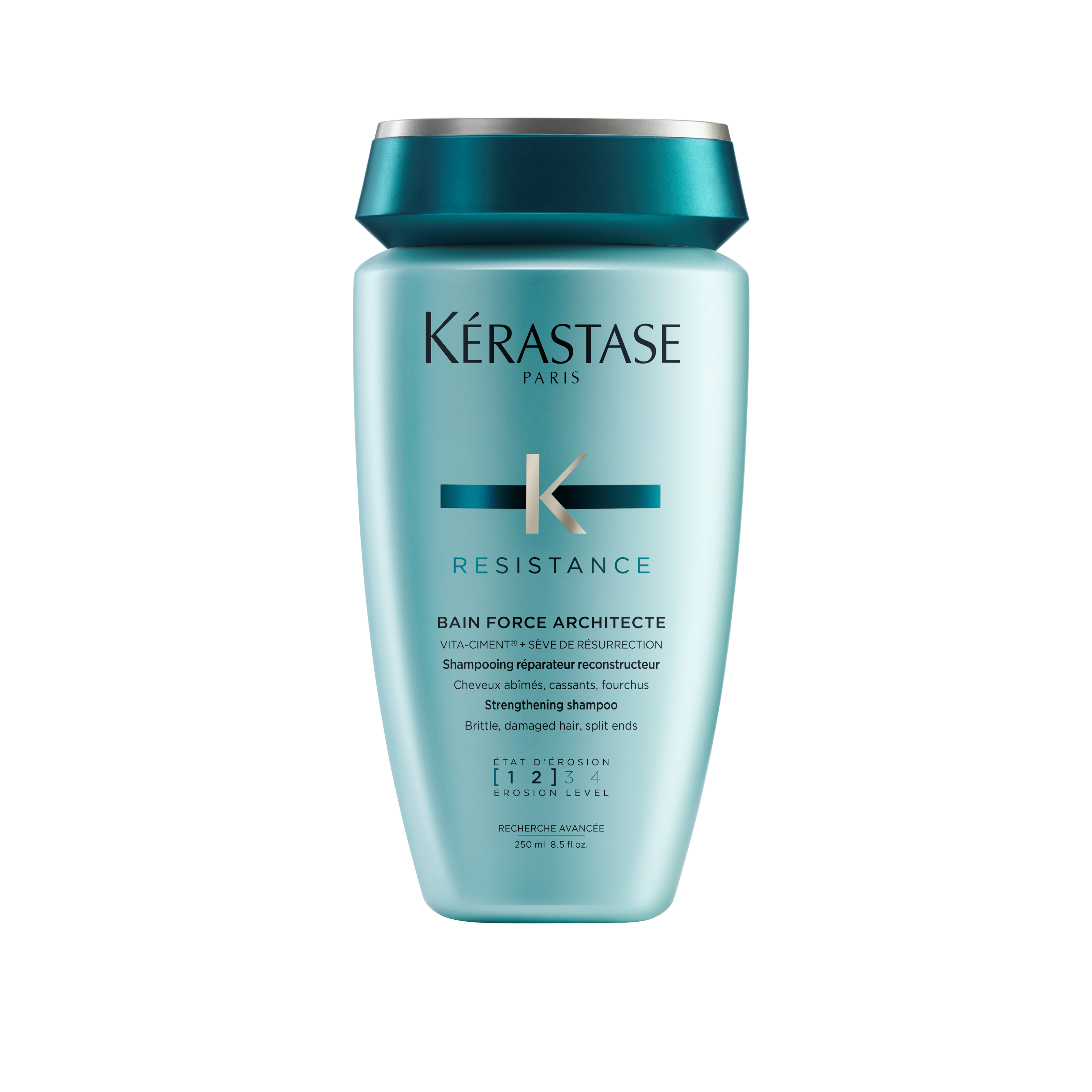 Alternativ bild 1 för Kerastase Resistance Bain Force Architecte Shampoo 250 ml
