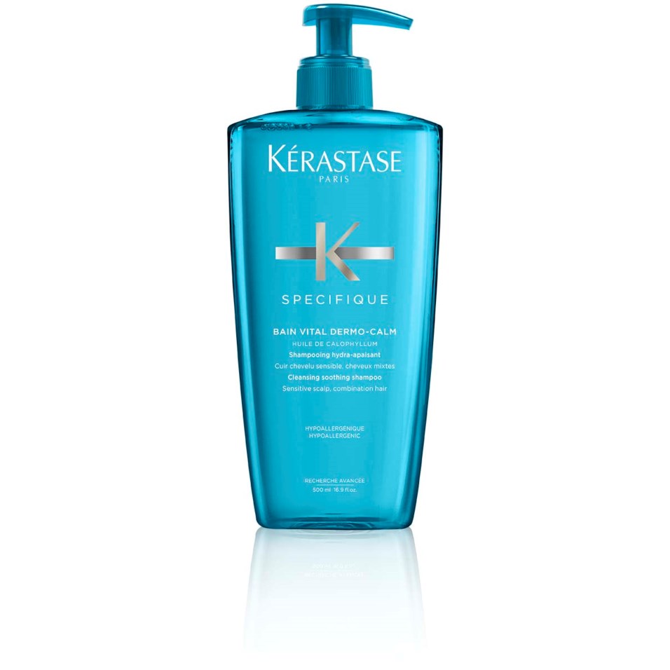 Läs mer om Kérastase Specifiqué Bain Vital Dermocalm shampoo 500 ml
