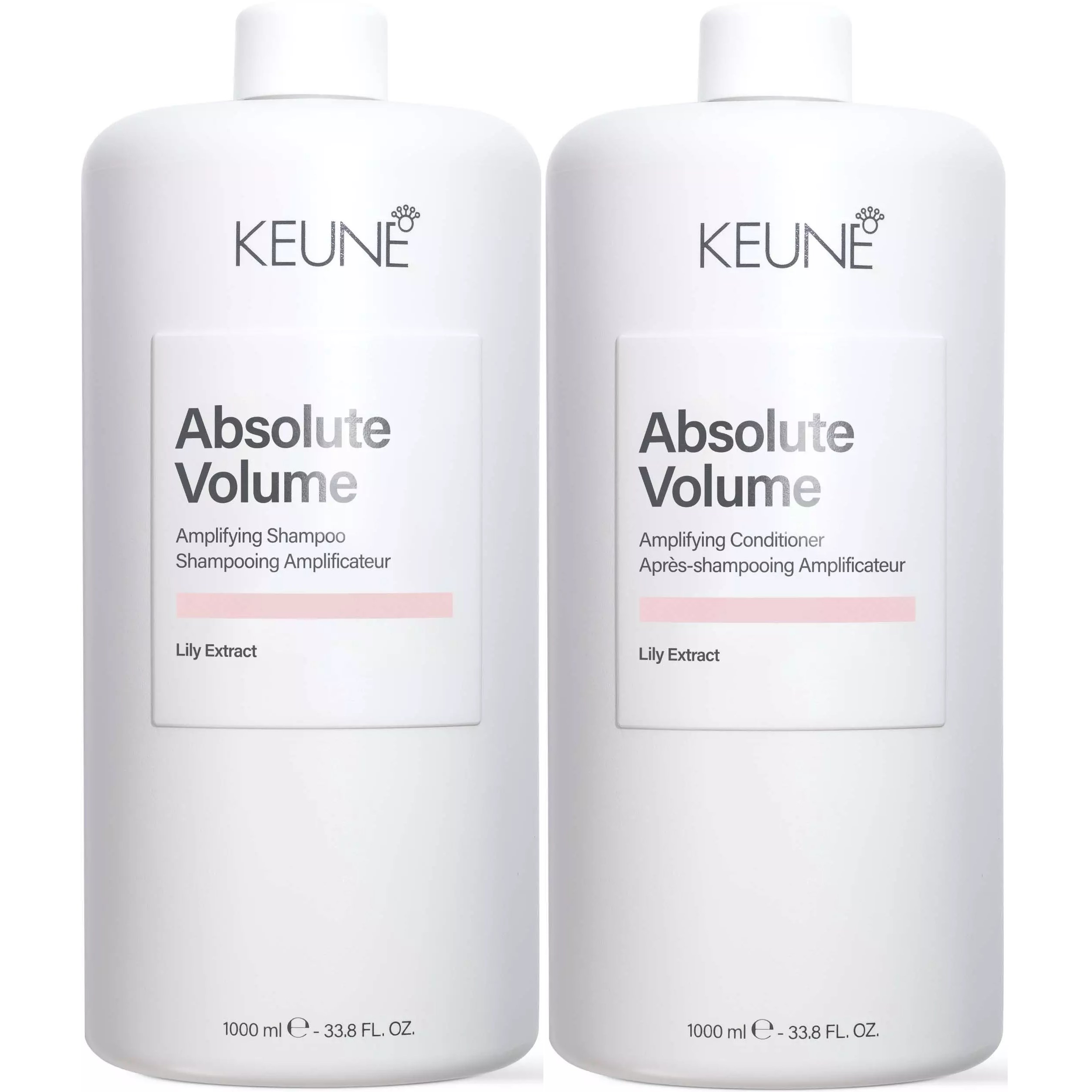 Keune Absolute Volume Bundle Shampoo 1000 ml & Conditioner 1000 m