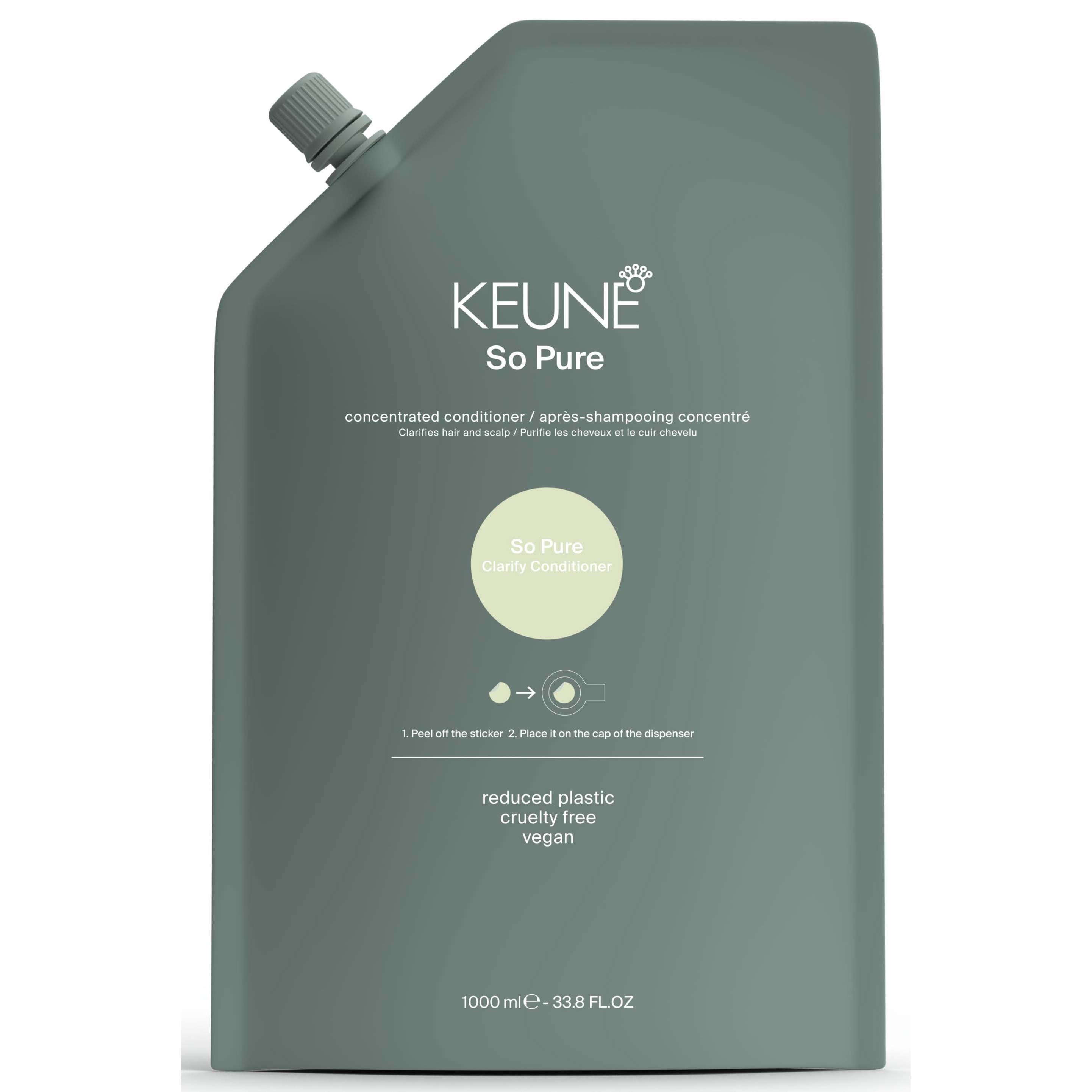 Läs mer om Keune So Pure Clarify Cond. Refill 1000 ml