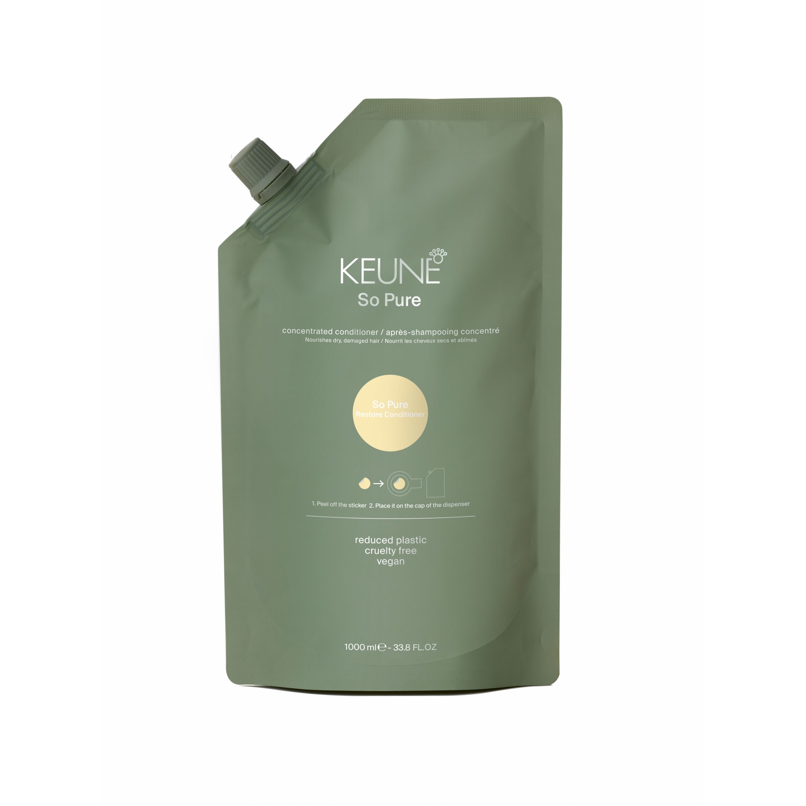 Läs mer om Keune So Pure Restore Cond. Refill 1000 ml