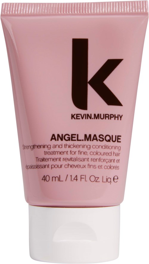 Rosa tube merket Kevin Murphy Angel Masque for hårpleie, 40 mL størrelse.